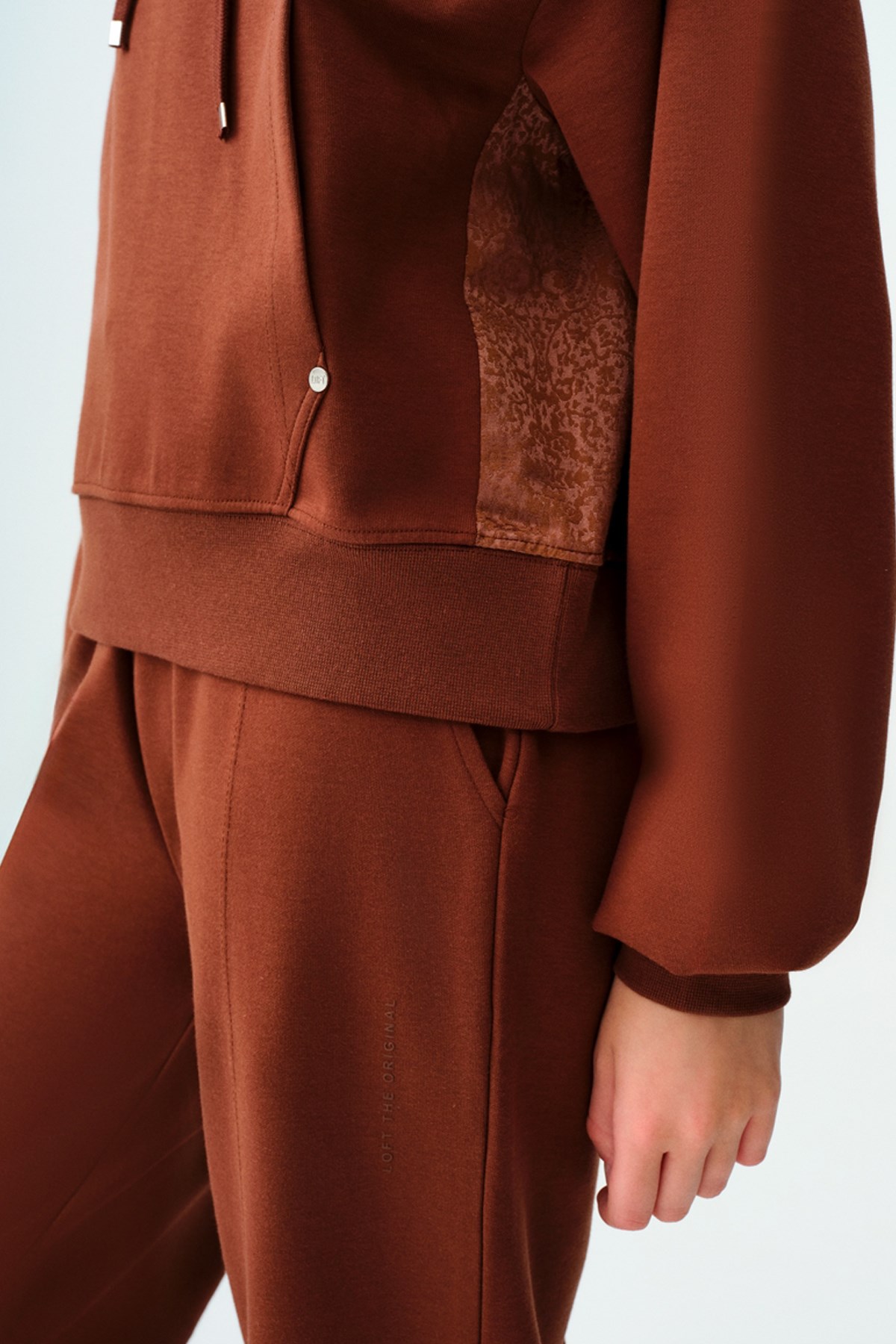 Loft Kadın Sweatshirt LF2038207 Kahverengi