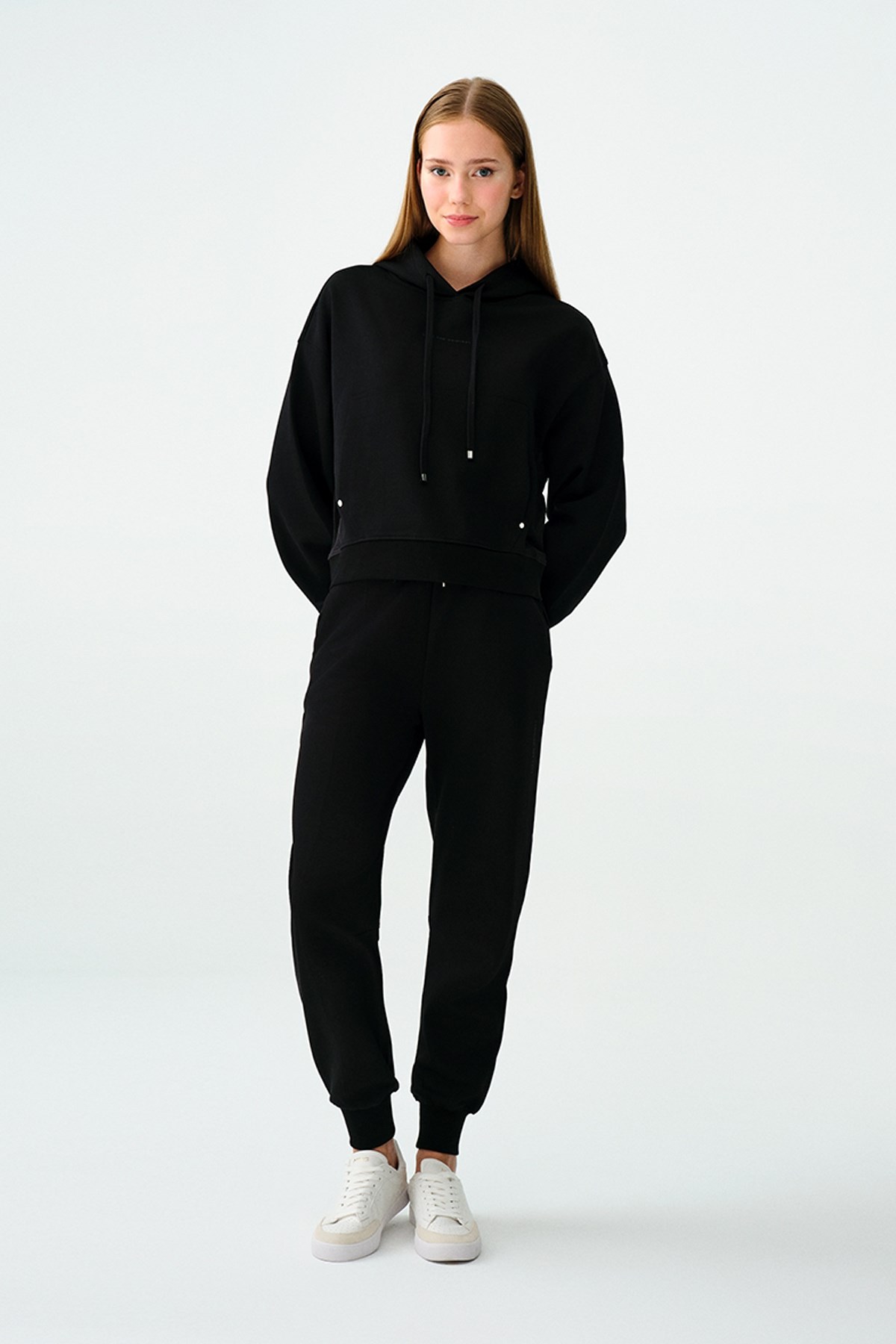 Loft Kadın Sweatshirt LF2038207 Siyah