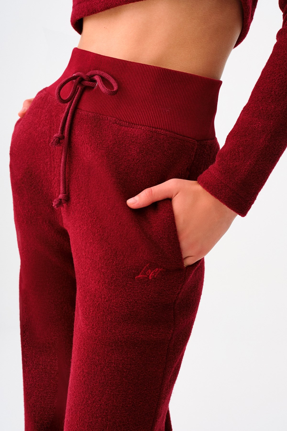 Loft Kadın Eşofman altı LF2038219 Bordo