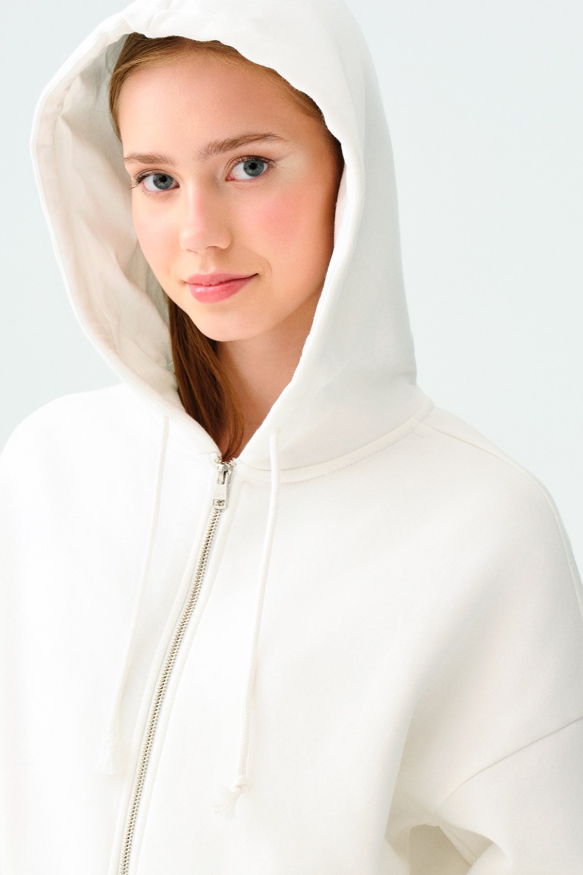 Loft Kadın Sweatshirt LF2038225 Ekru