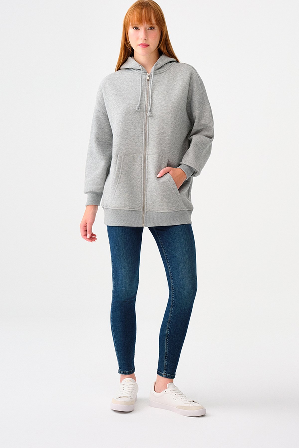 Loft Kadın Sweatshirt LF2038225 Gri