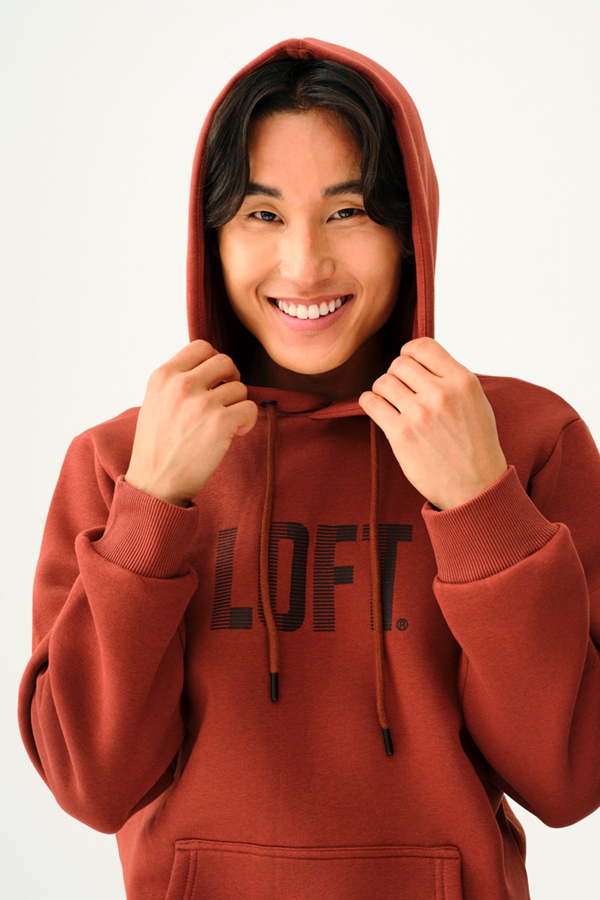 Loft Erkek Sweatshirt LF2038246 Kahverengi