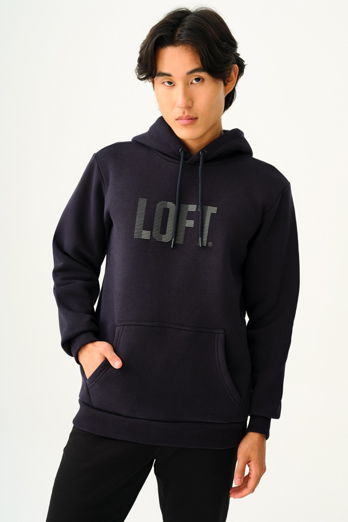 Loft Erkek Sweatshirt LF2038246 Lacivert