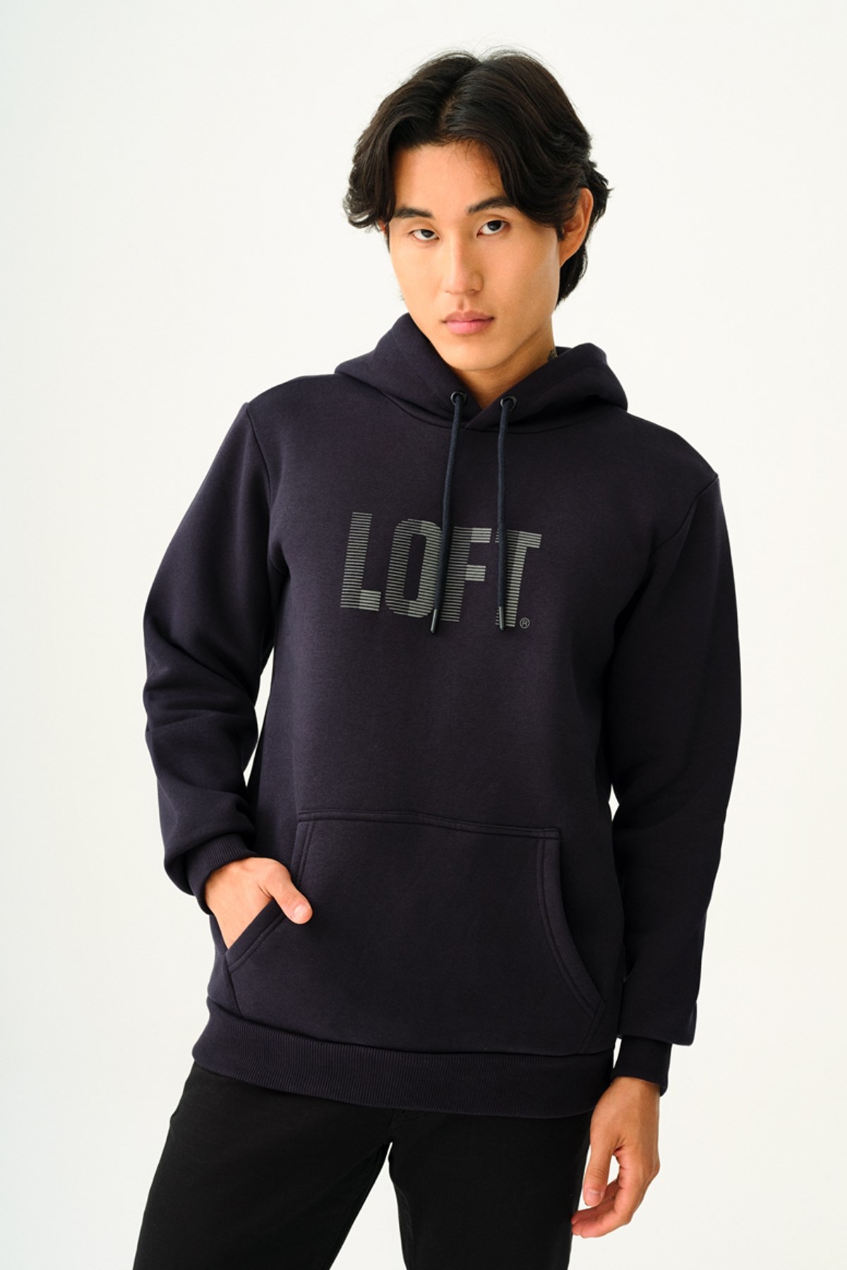 Loft Erkek Sweatshirt LF2038246 Siyah