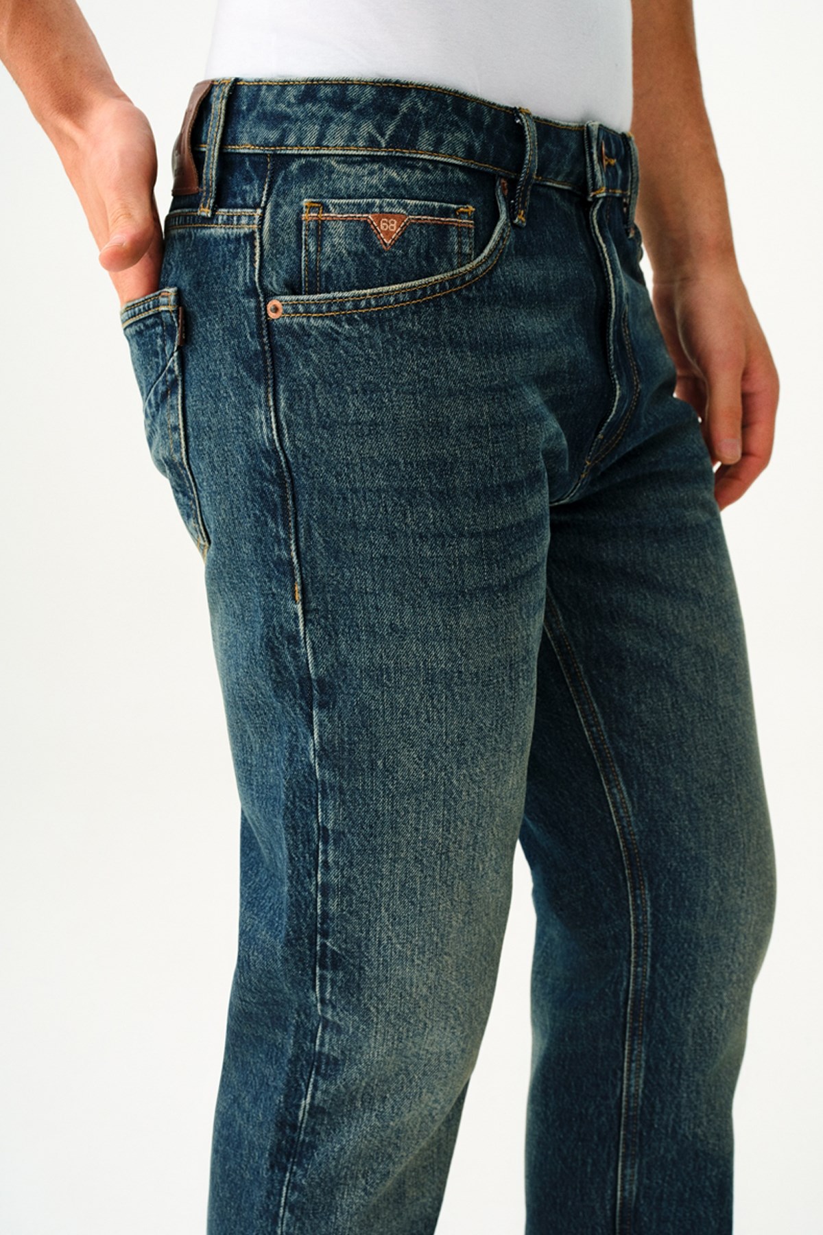 Loft 68 Simon Regular Fit Erkek Pantolon LF2038250 Lacivert