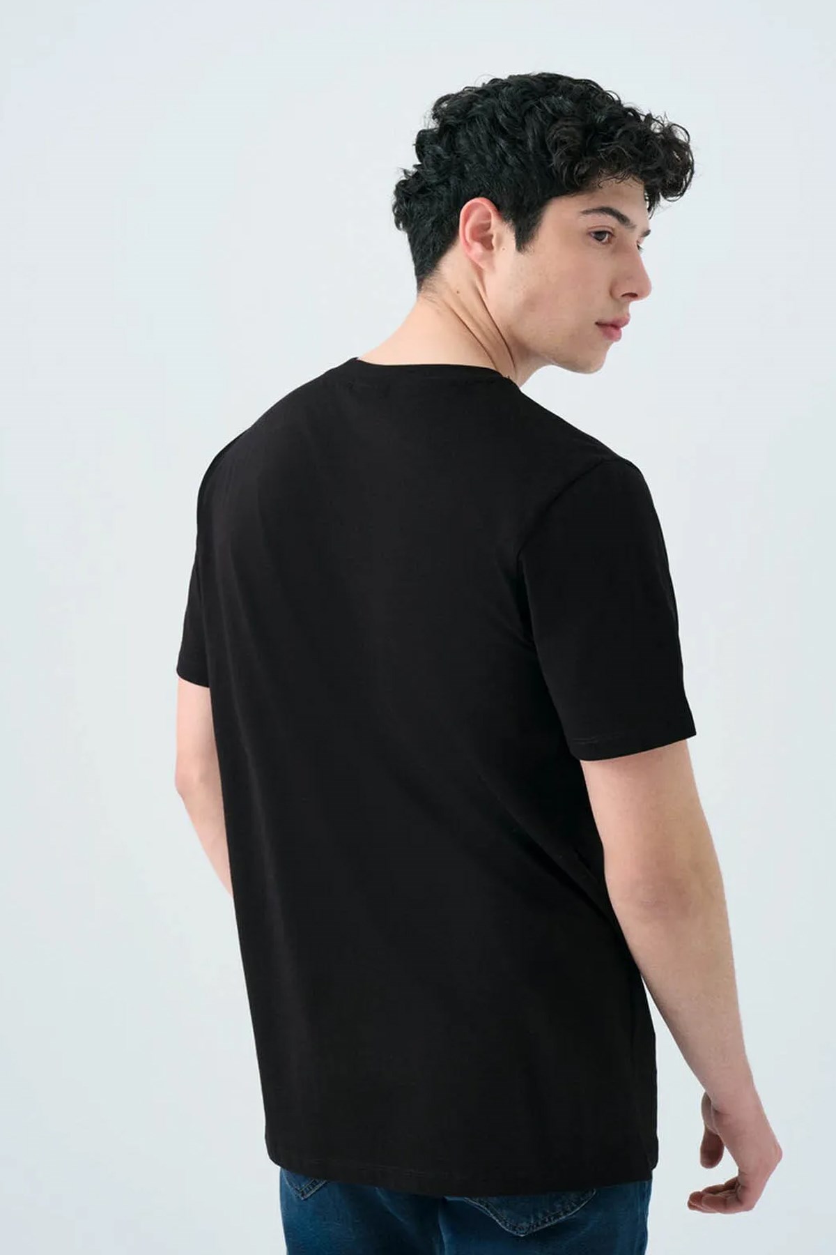 Loft  Erkek Tişört Lf2038459 Siyah
