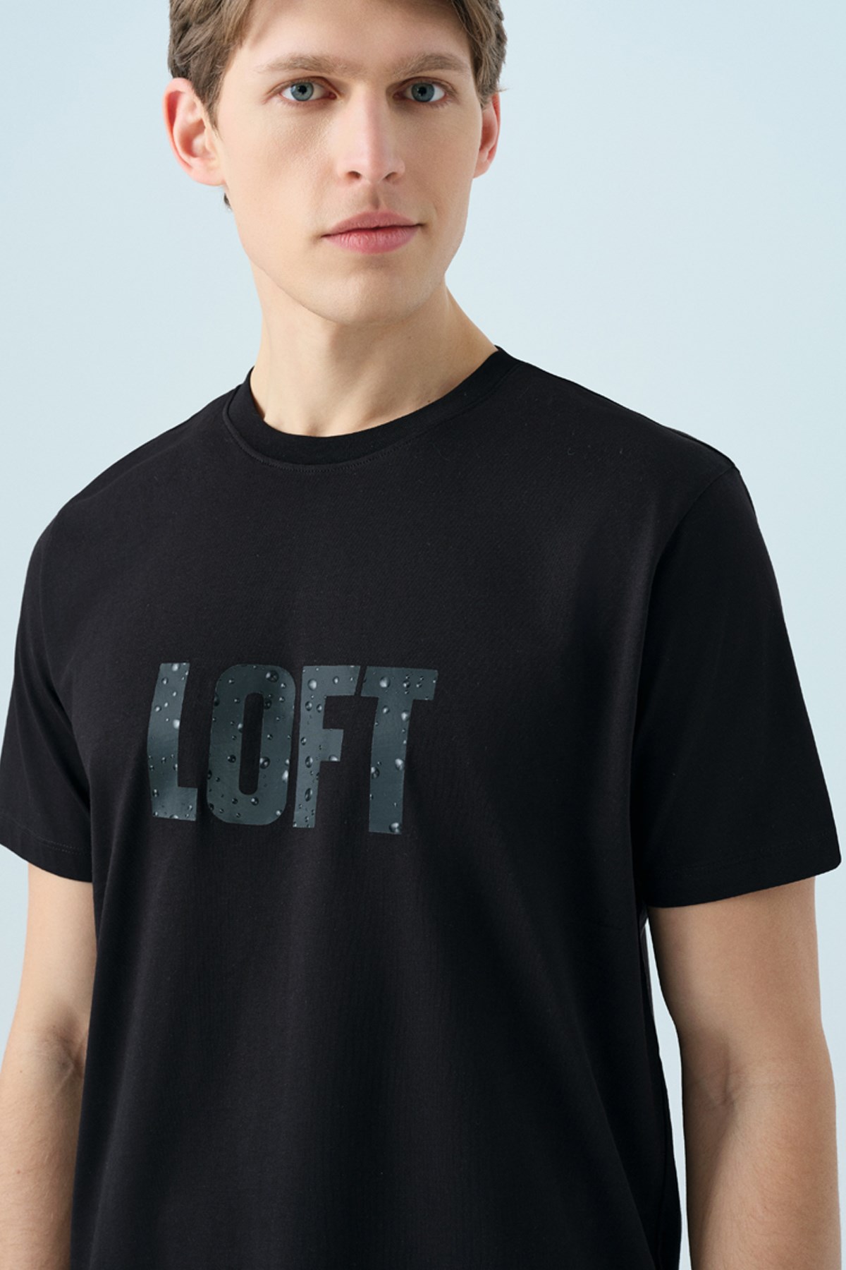 Loft  Erkek Tişört Lf2038460 Siyah
