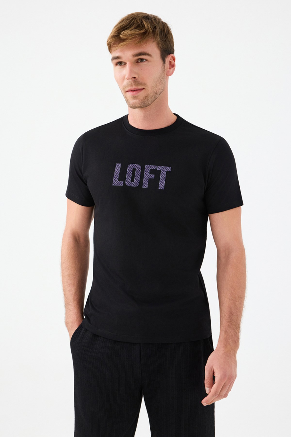 Loft  Erkek Tişört Lf2038461 Antrasit