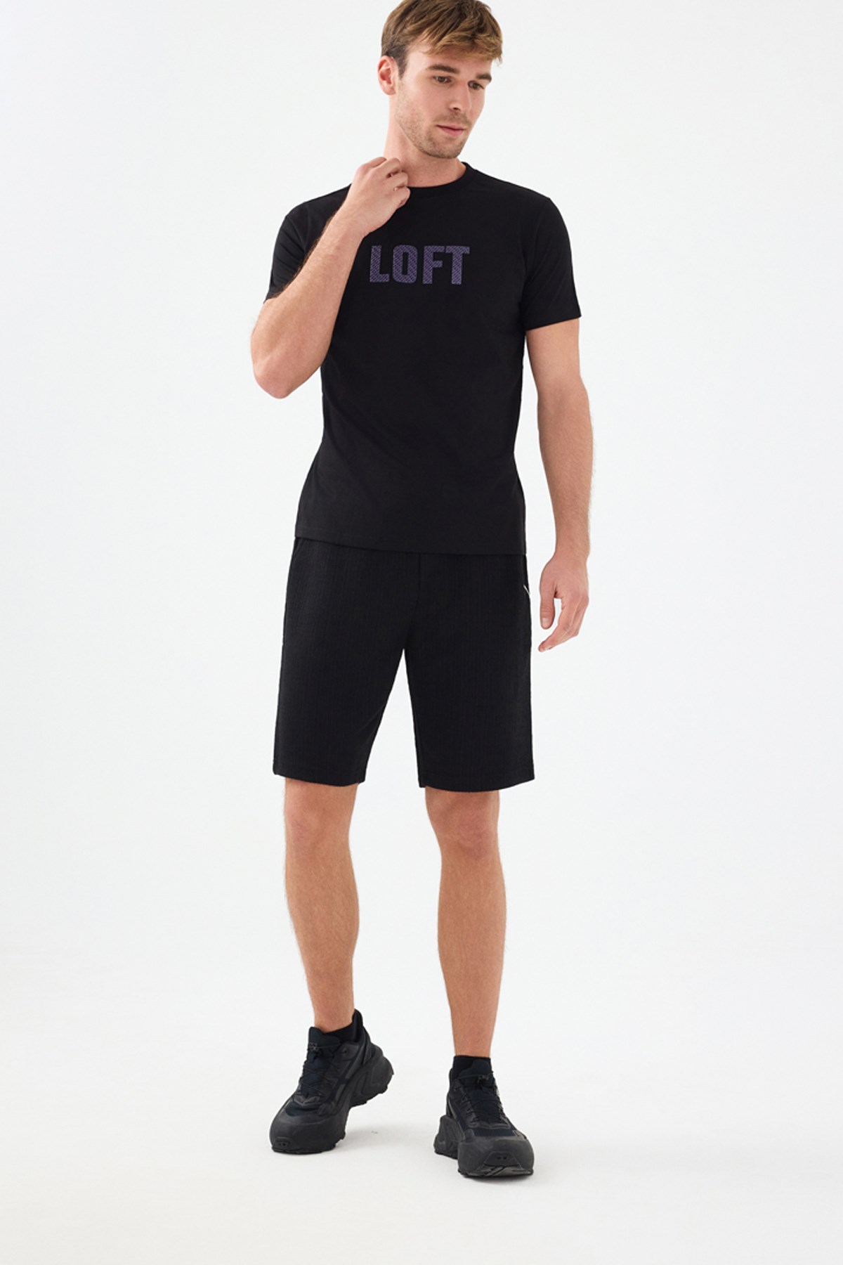 Loft  Erkek Tişört Lf2038461 Antrasit