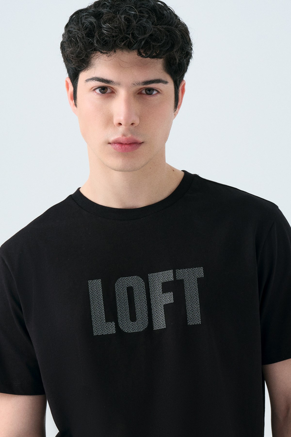 Loft  Erkek Tişört Lf2038465 Siyah