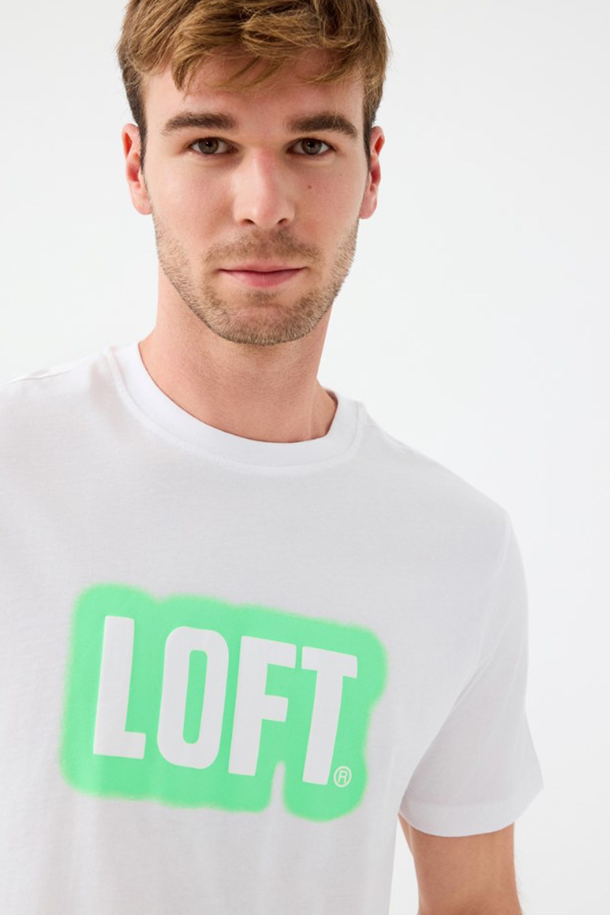 Loft Erkek Tişört LF2038534 Yeşil