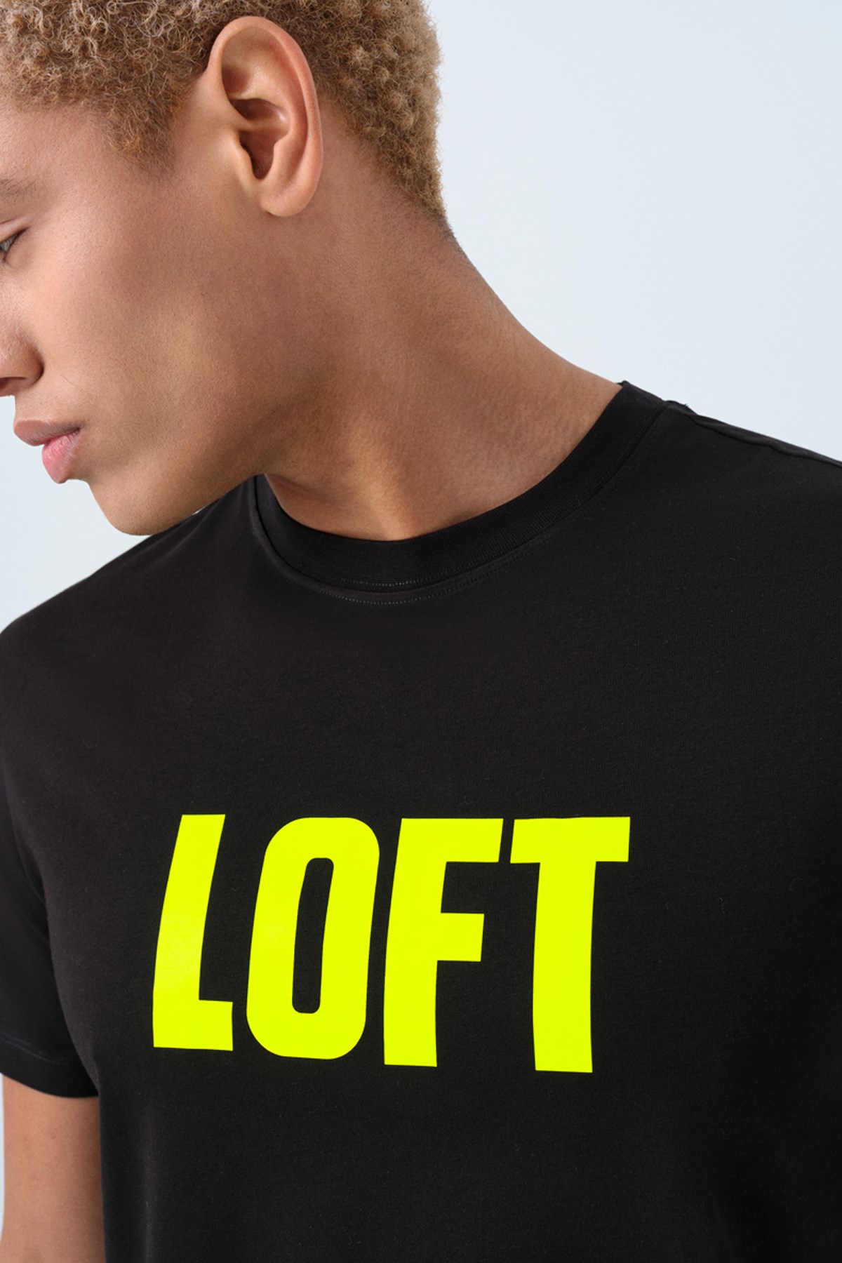 Loft Erkek Tişört LF2038541 Sarı