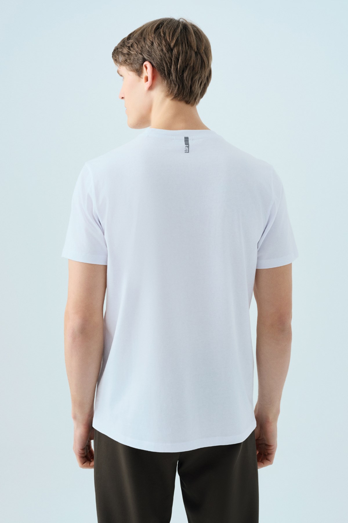 Loft  Erkek Tişört Lf2038558 Beyaz