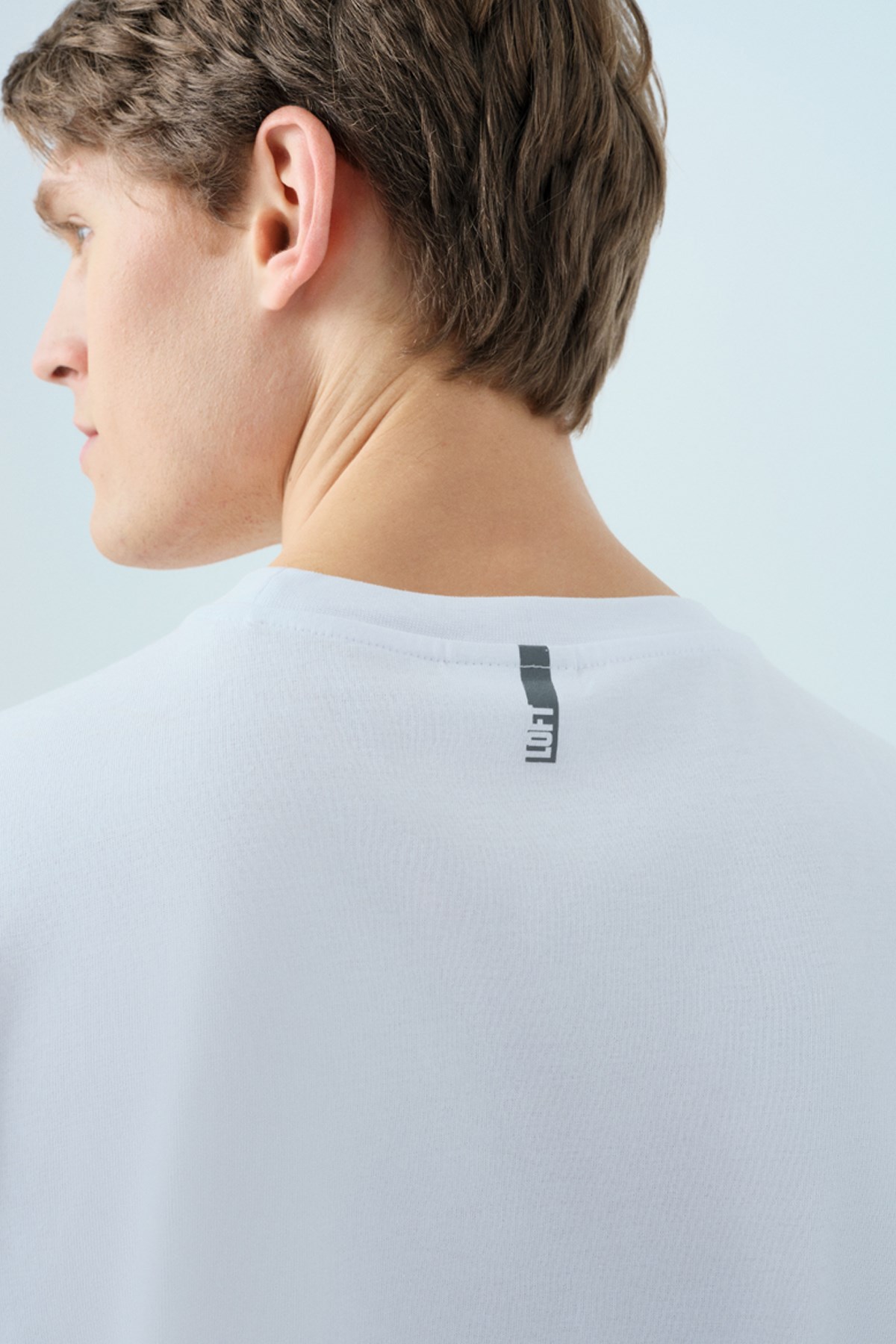 Loft  Erkek Tişört Lf2038558 Beyaz