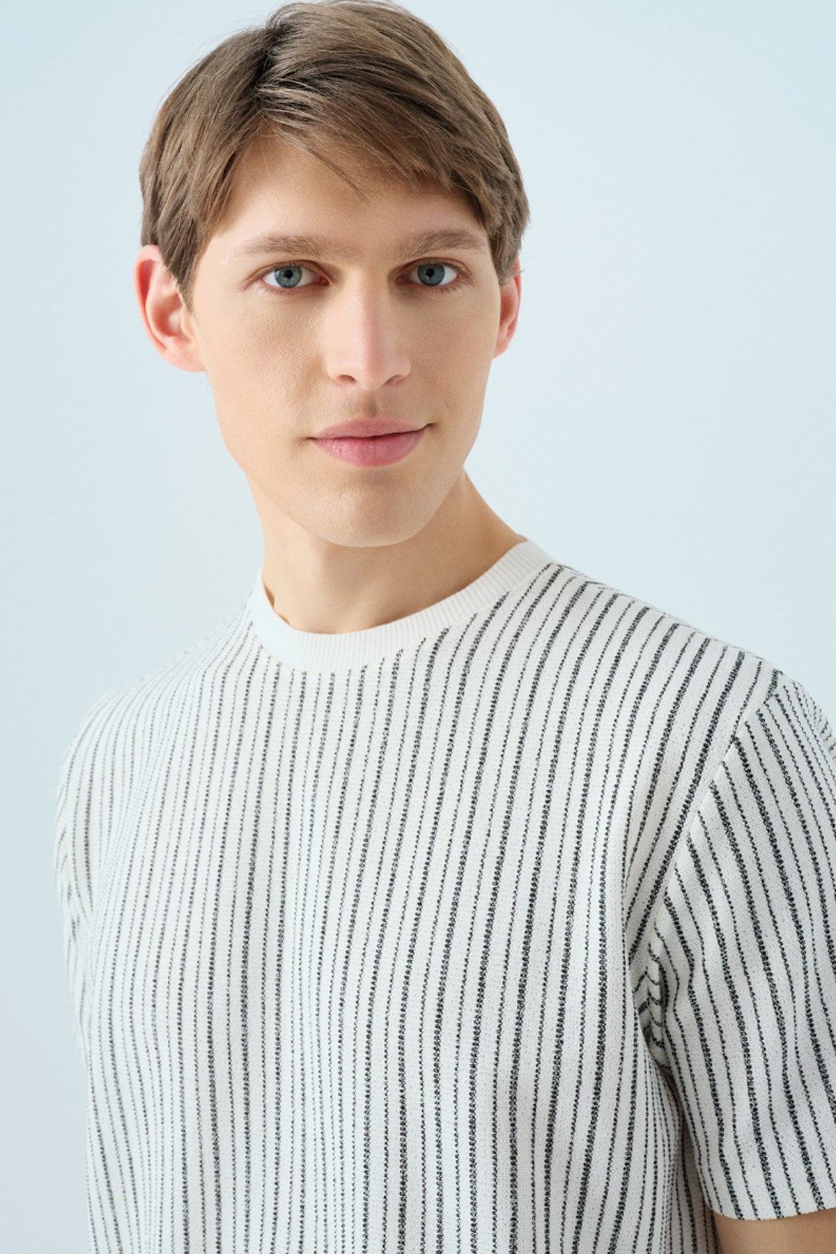 Loft  Erkek Tişört Lf2038584 Ekru