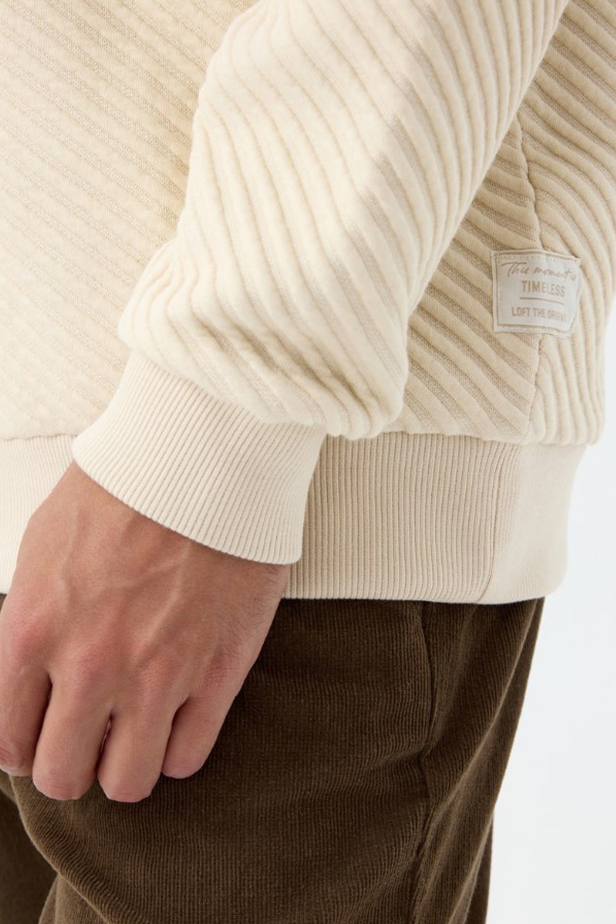 Loft Erkek Sweatshirt LF2038599 Bej