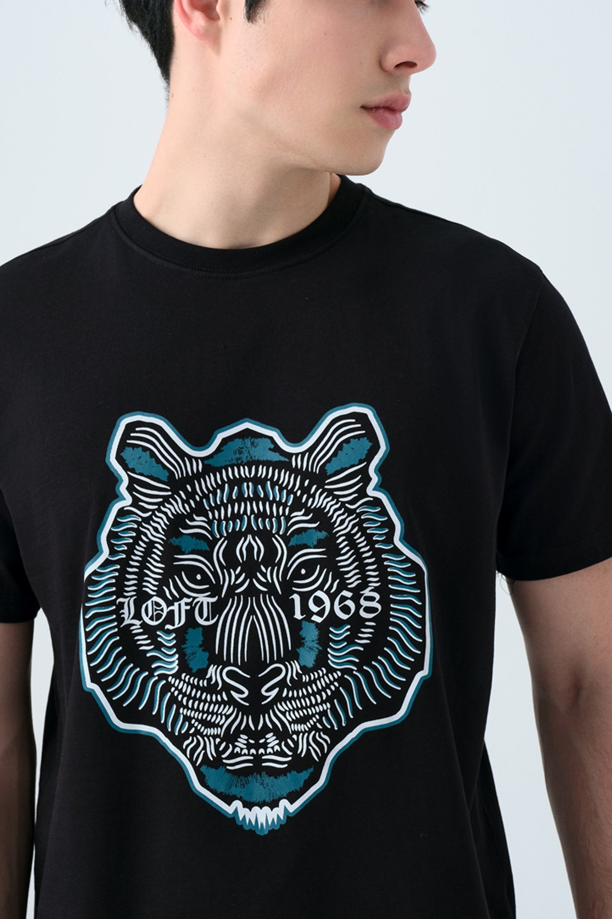 Loft  Erkek Tişört Lf2038690 Siyah