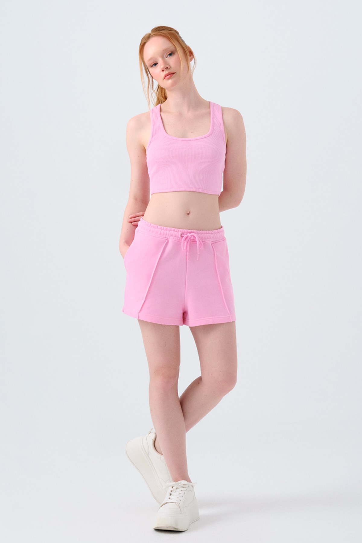 Loft  Kadın Şort Lf2038692 Pembe
