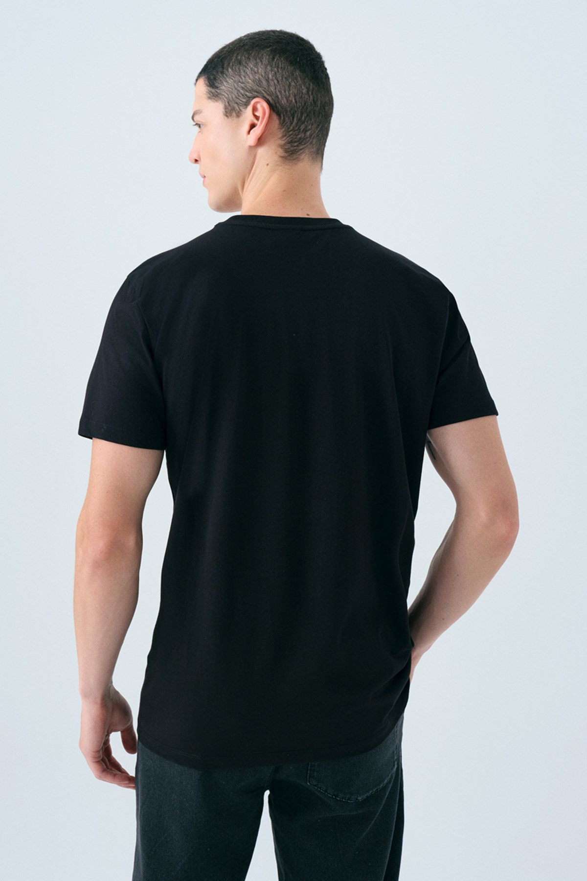 Loft  Erkek Tişört Lf2038726 Siyah