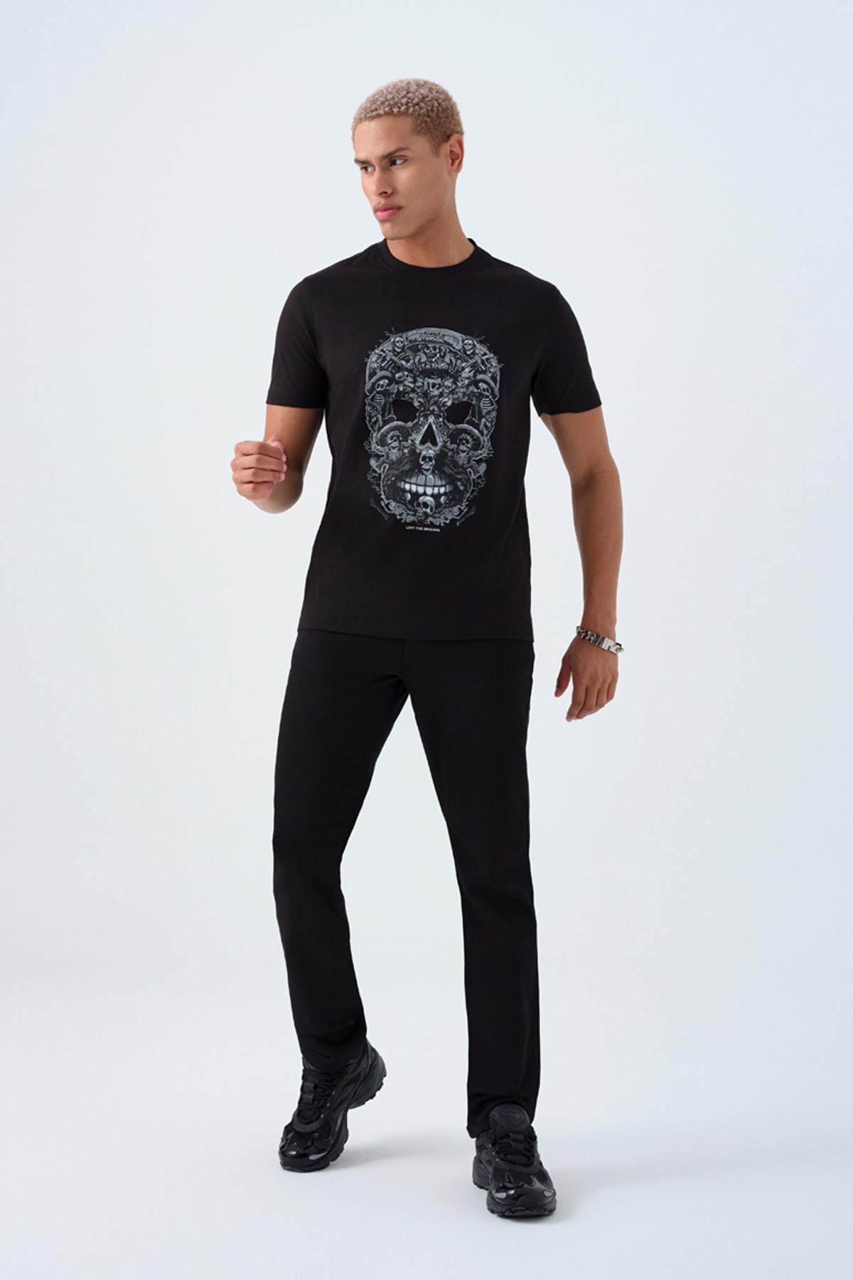 Loft  Erkek Tişört Lf2038864 Siyah