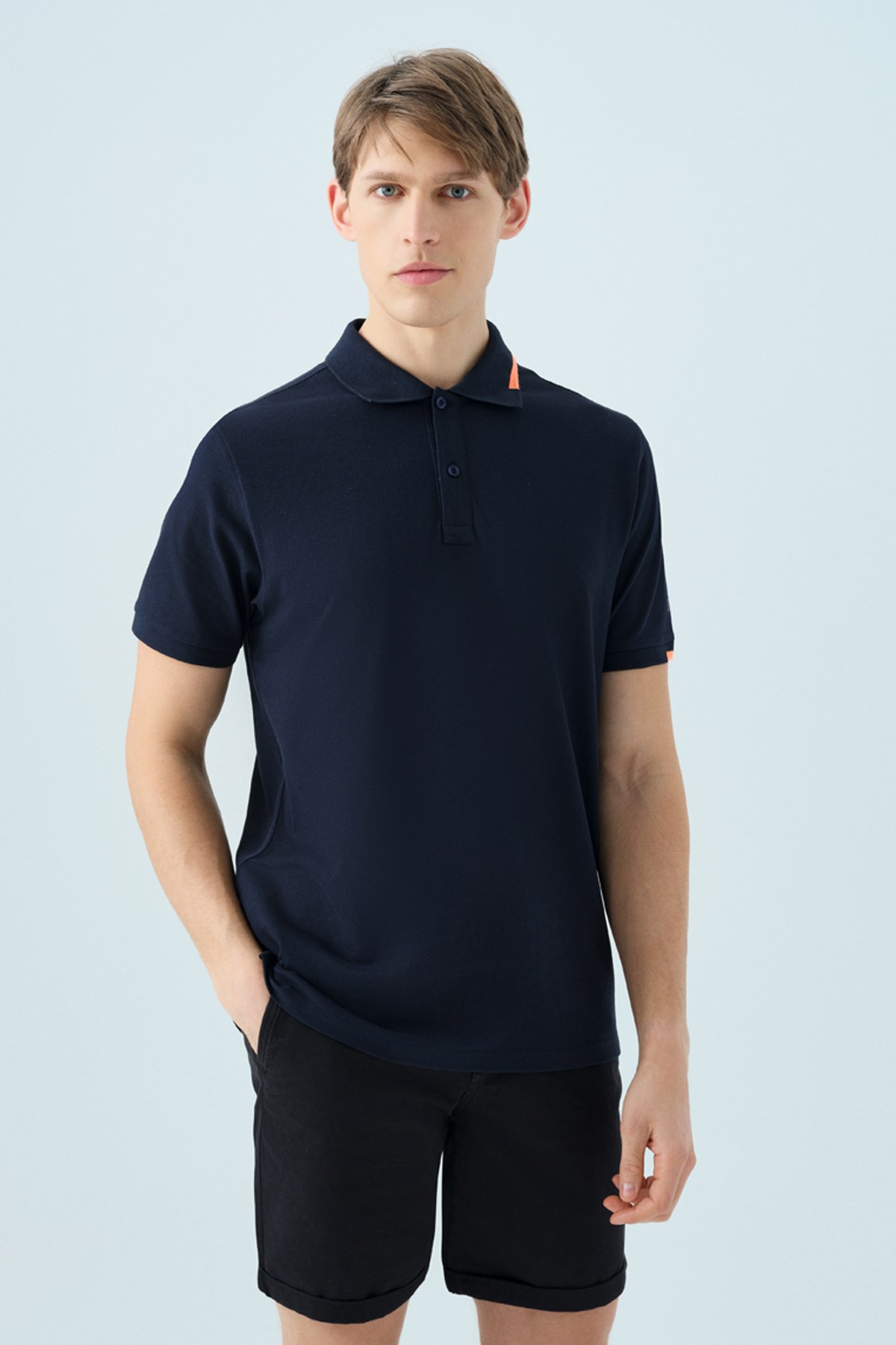 Loft  Erkek Polo Tişört Lf2038865 Lacivert