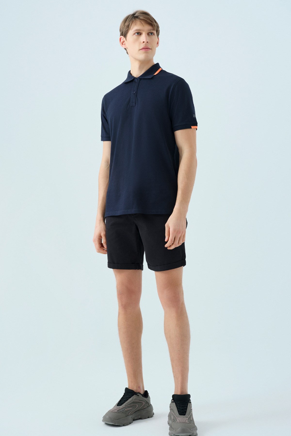 Loft  Erkek Polo Tişört Lf2038865 Lacivert