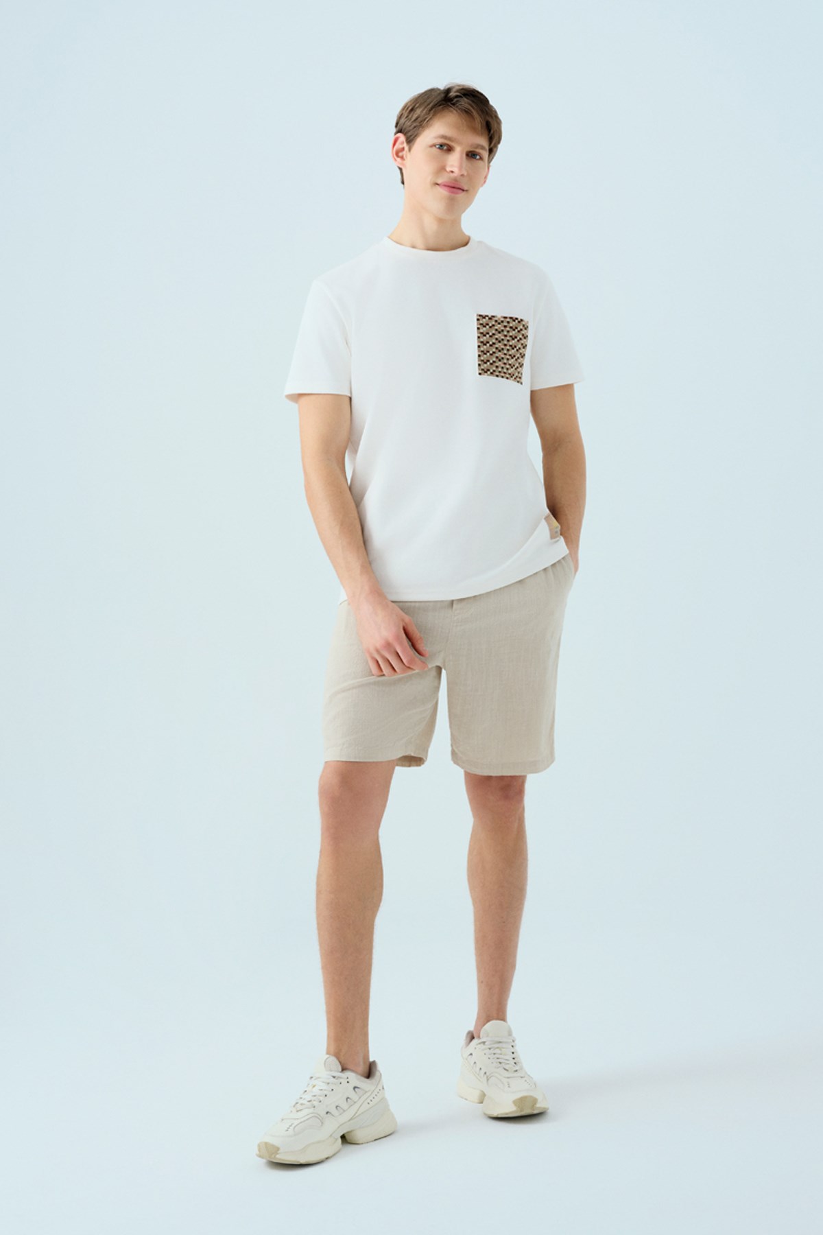 Loft  Erkek Şort Lf2038891 Ekru