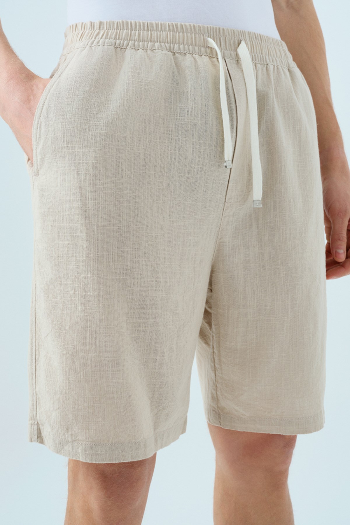 Loft  Erkek Şort Lf2038891 Ekru