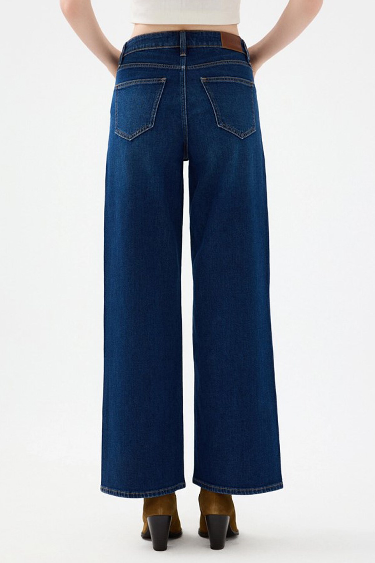 Loft Salina Kadın Kot Pantolon LF2038987 Mavi