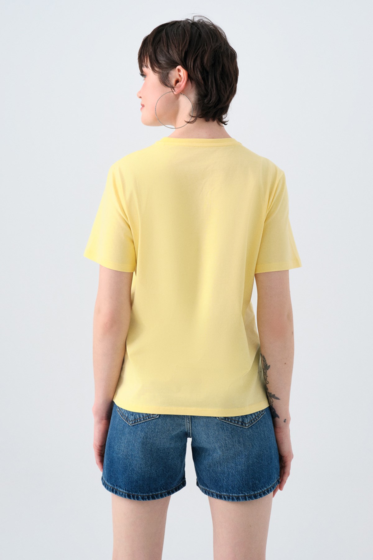 Loft Kadın Tişört LF2038993 Sarı