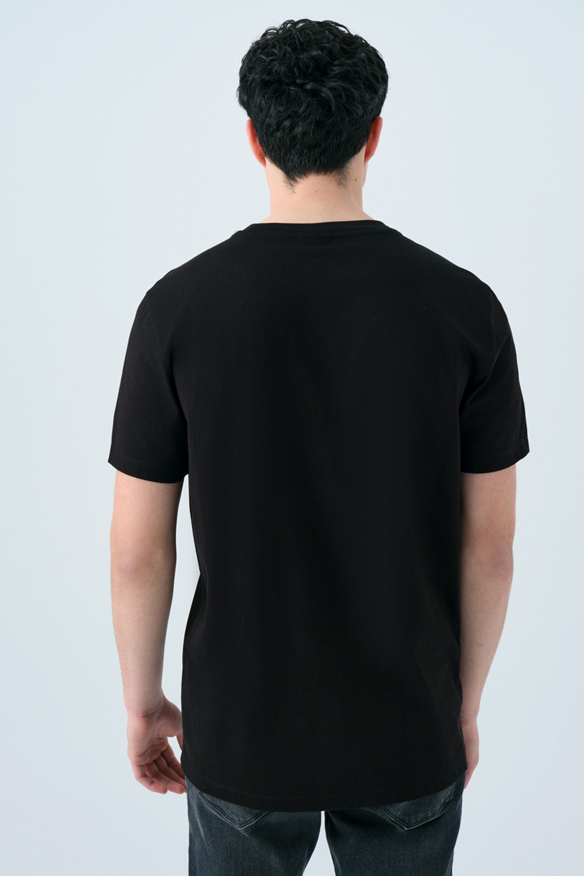 Loft Erkek Tişört LF2039006 Siyah
