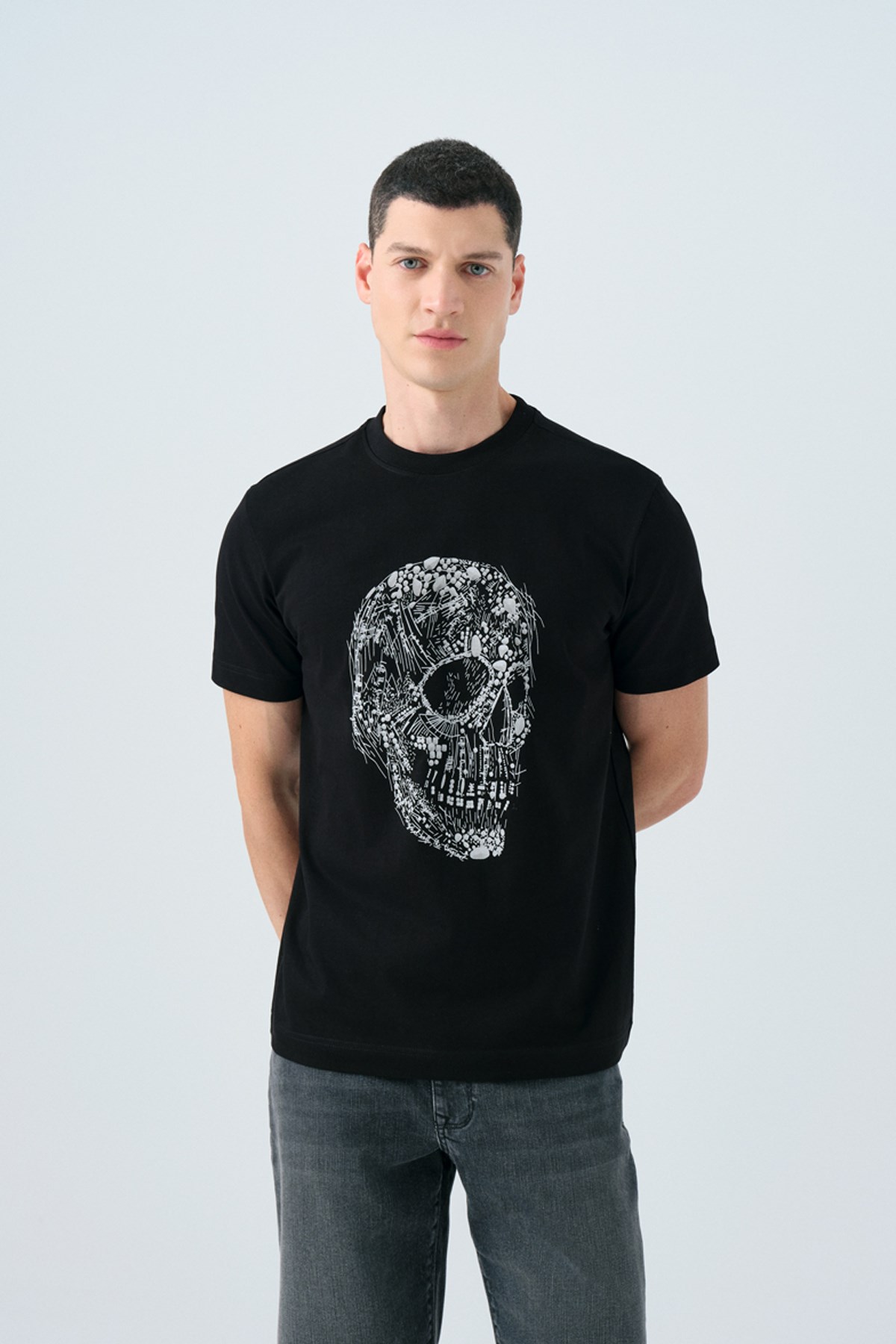 Loft Erkek Tişört LF2039008 Siyah