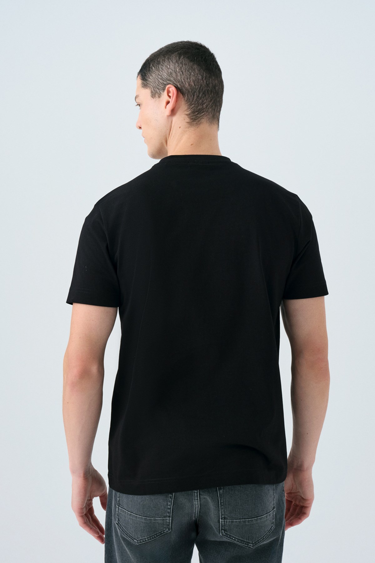 Loft Erkek Tişört LF2039008 Siyah