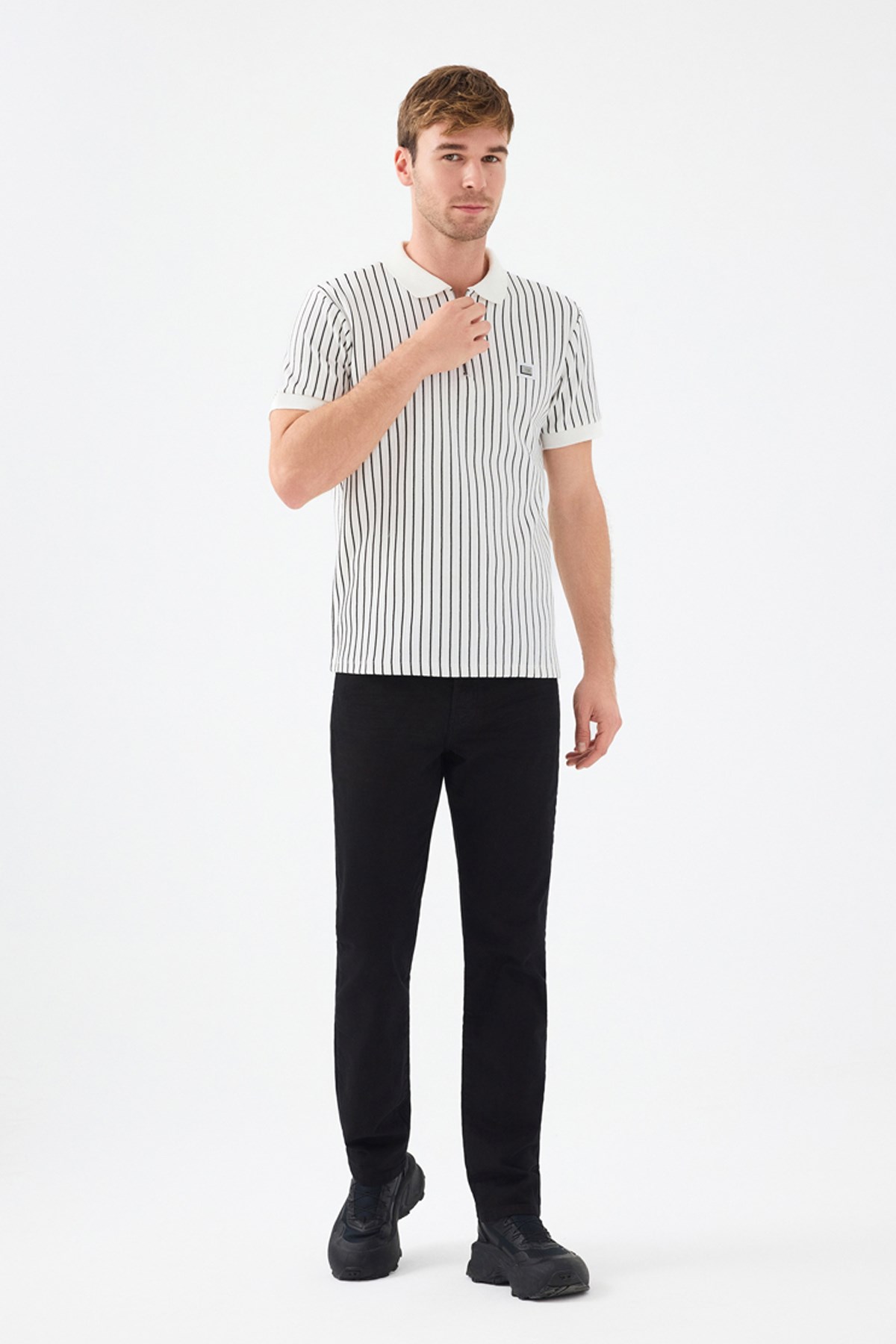 Loft  Erkek Polo Tişört Lf2039227 Beyaz