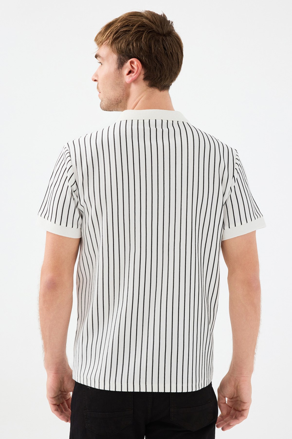 Loft  Erkek Polo Tişört Lf2039227 Beyaz