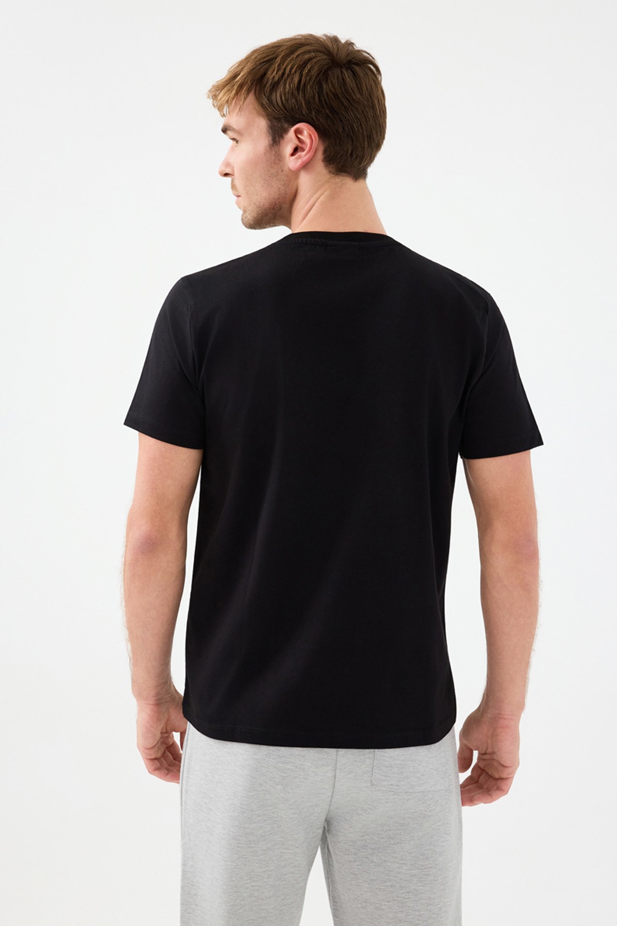Loft Erkek Tişört LF2039228 Siyah