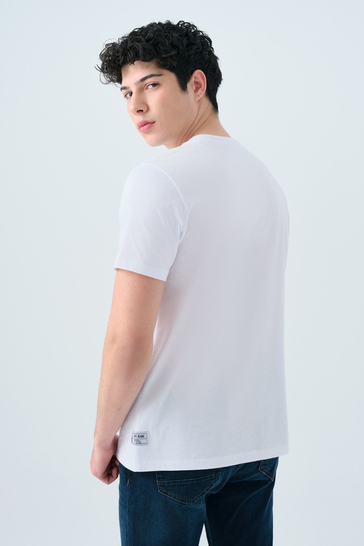 Loft Erkek Tişört LF2039272 Beyaz