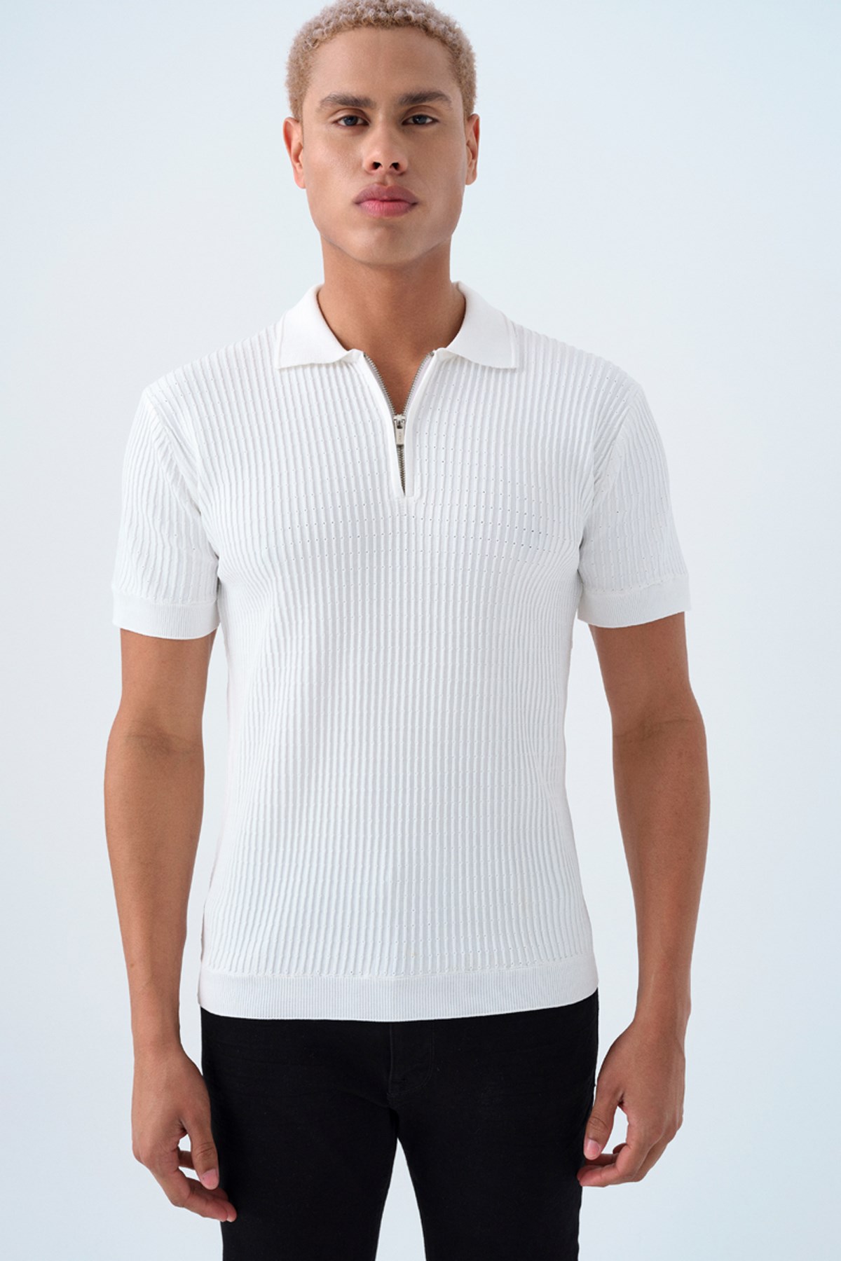 Loft  Erkek Polo Tişört Lf2039305 Beyaz