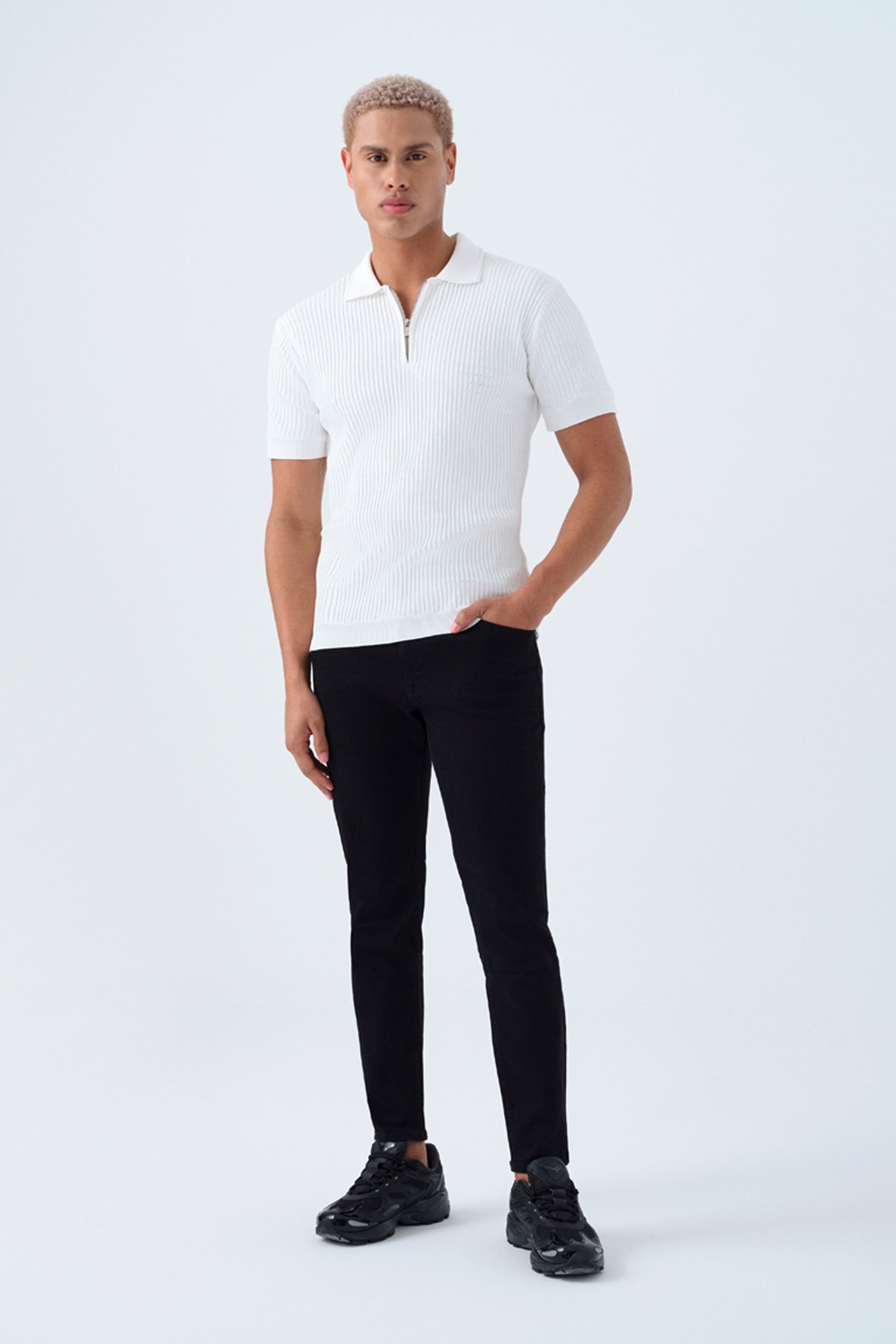 Loft  Erkek Polo Tişört Lf2039305 Beyaz