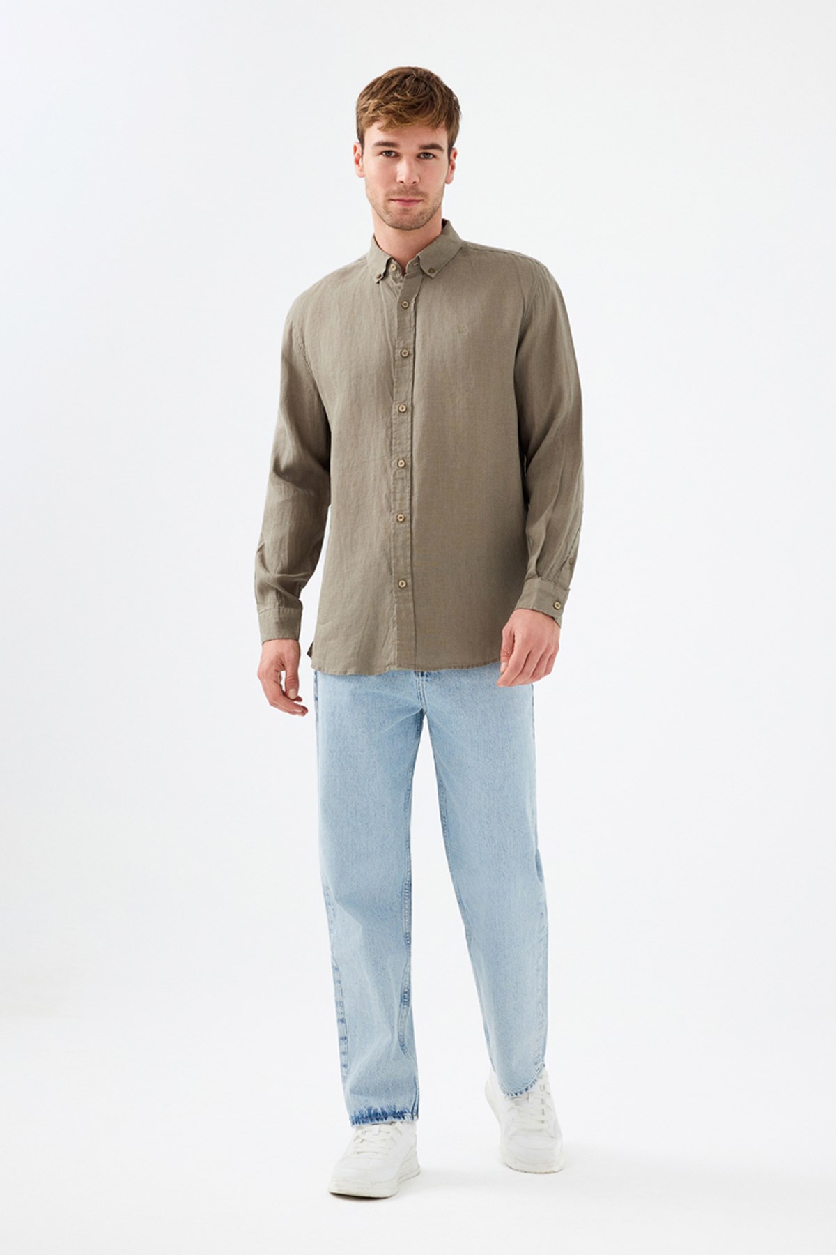 Loft  Erkek Tişört Lf2039339 Haki