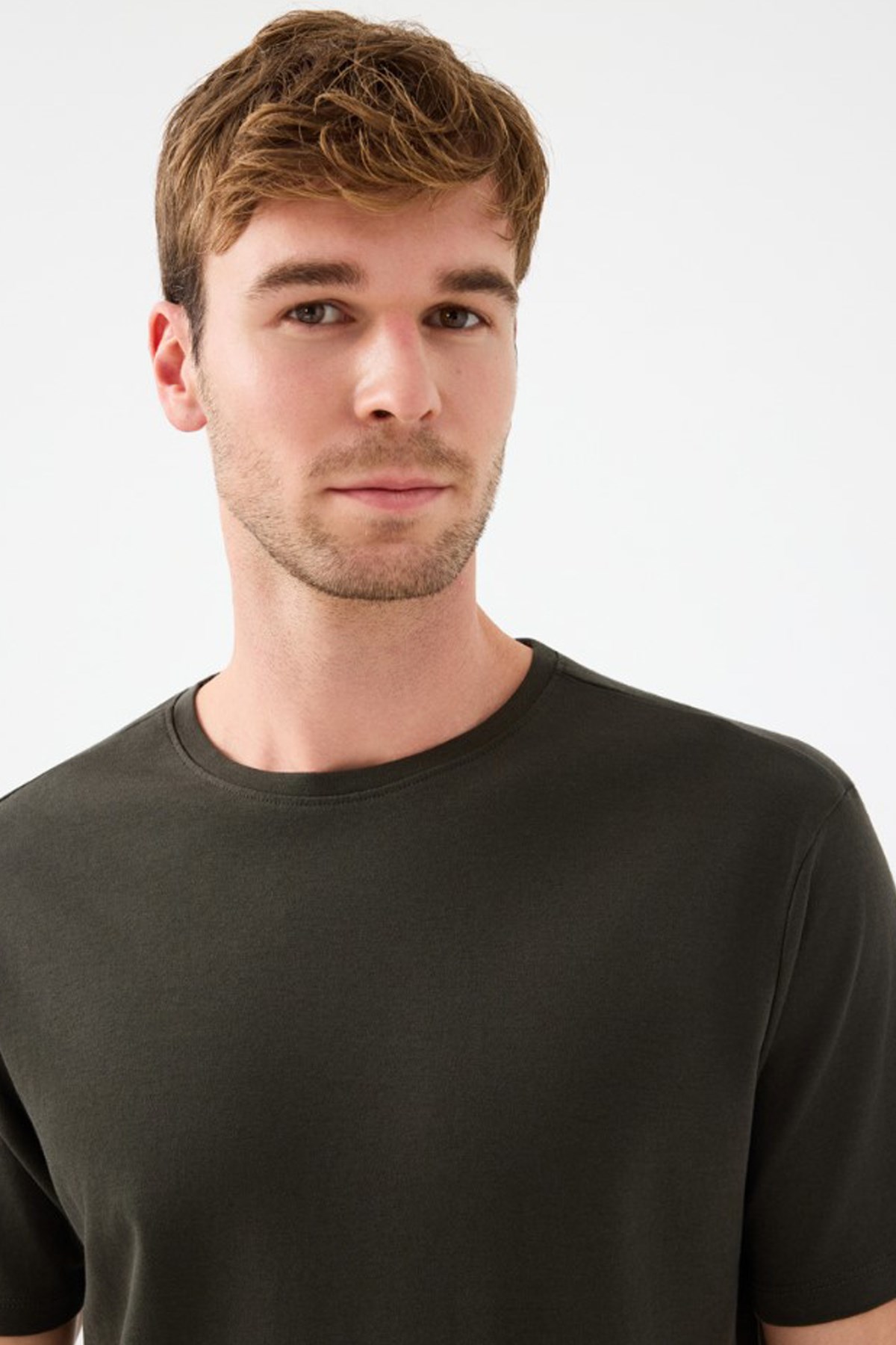 Loft Erkek Tişört LF2039561 Haki