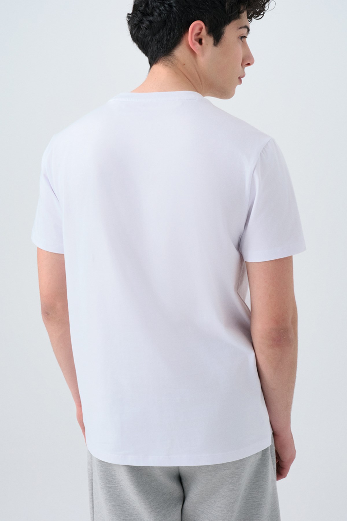 Loft Erkek Tişört LF2039590 Beyaz