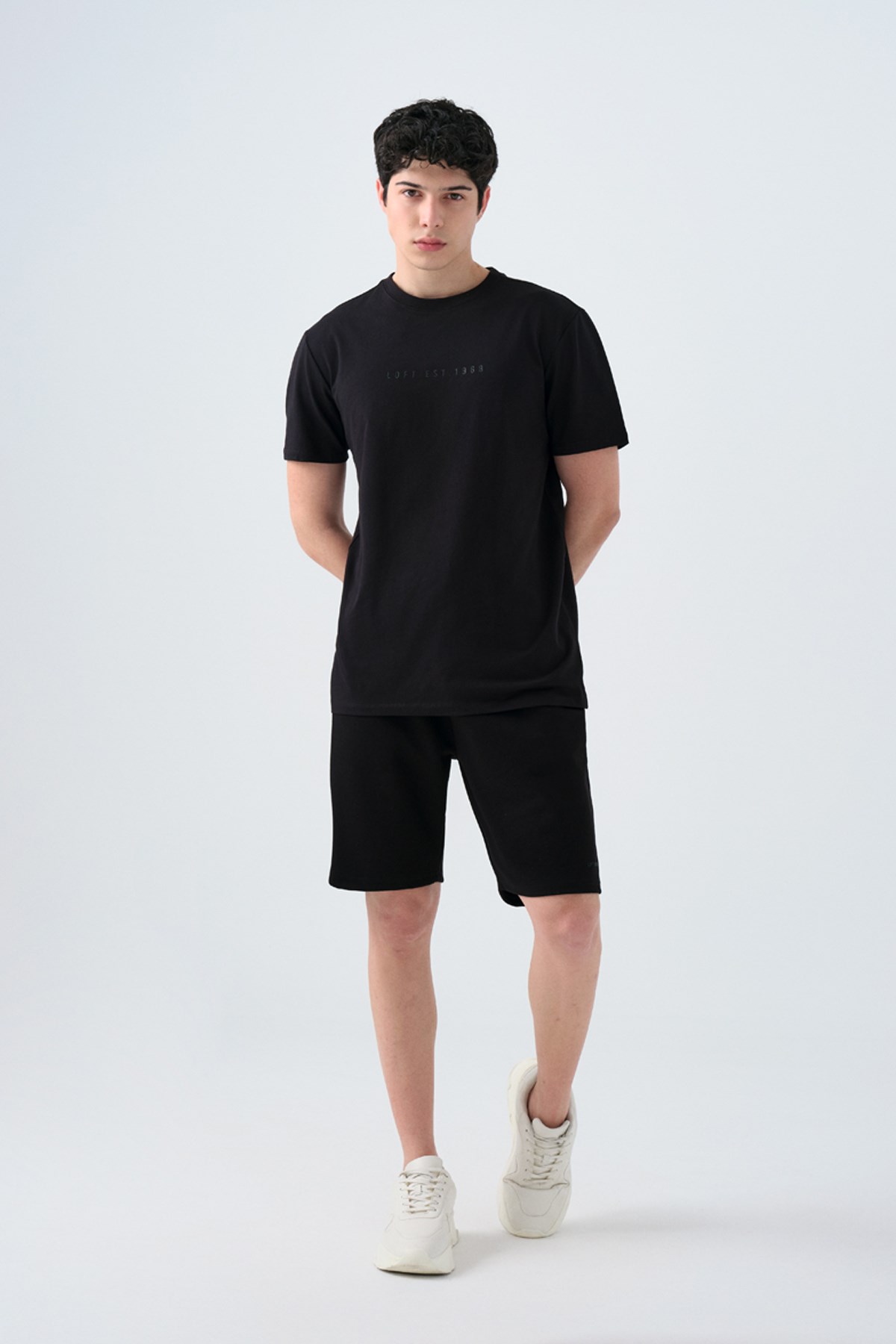 Loft Erkek Tişört LF2039590 Siyah