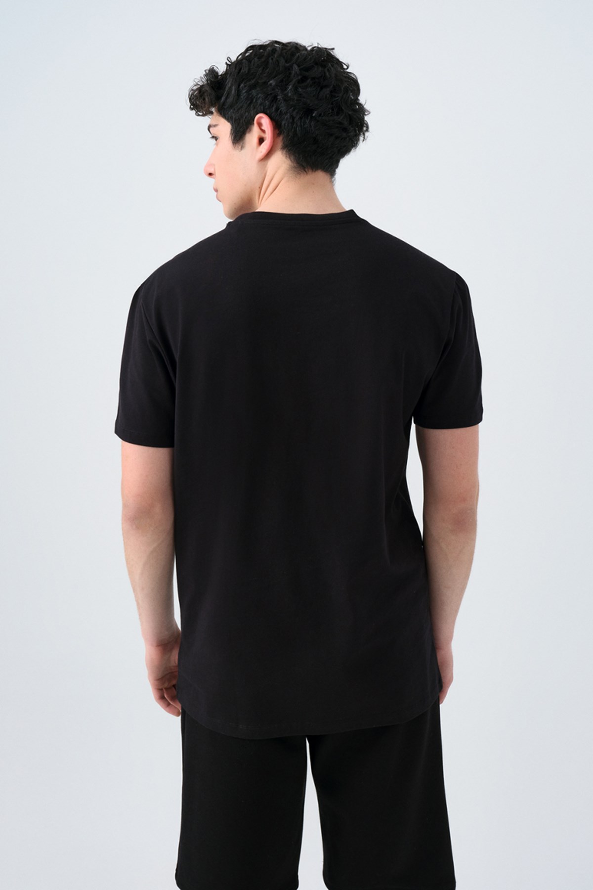 Loft Erkek Tişört LF2039590 Siyah
