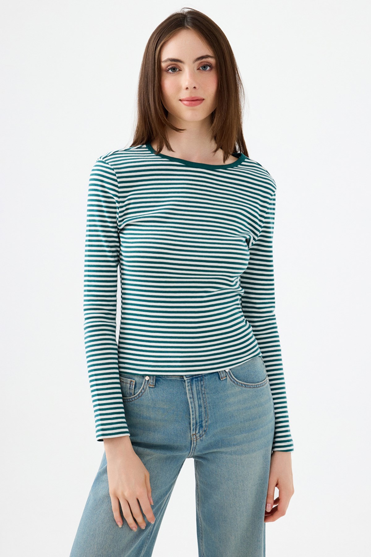 Loft Kadın Sweatshirt Yeşil