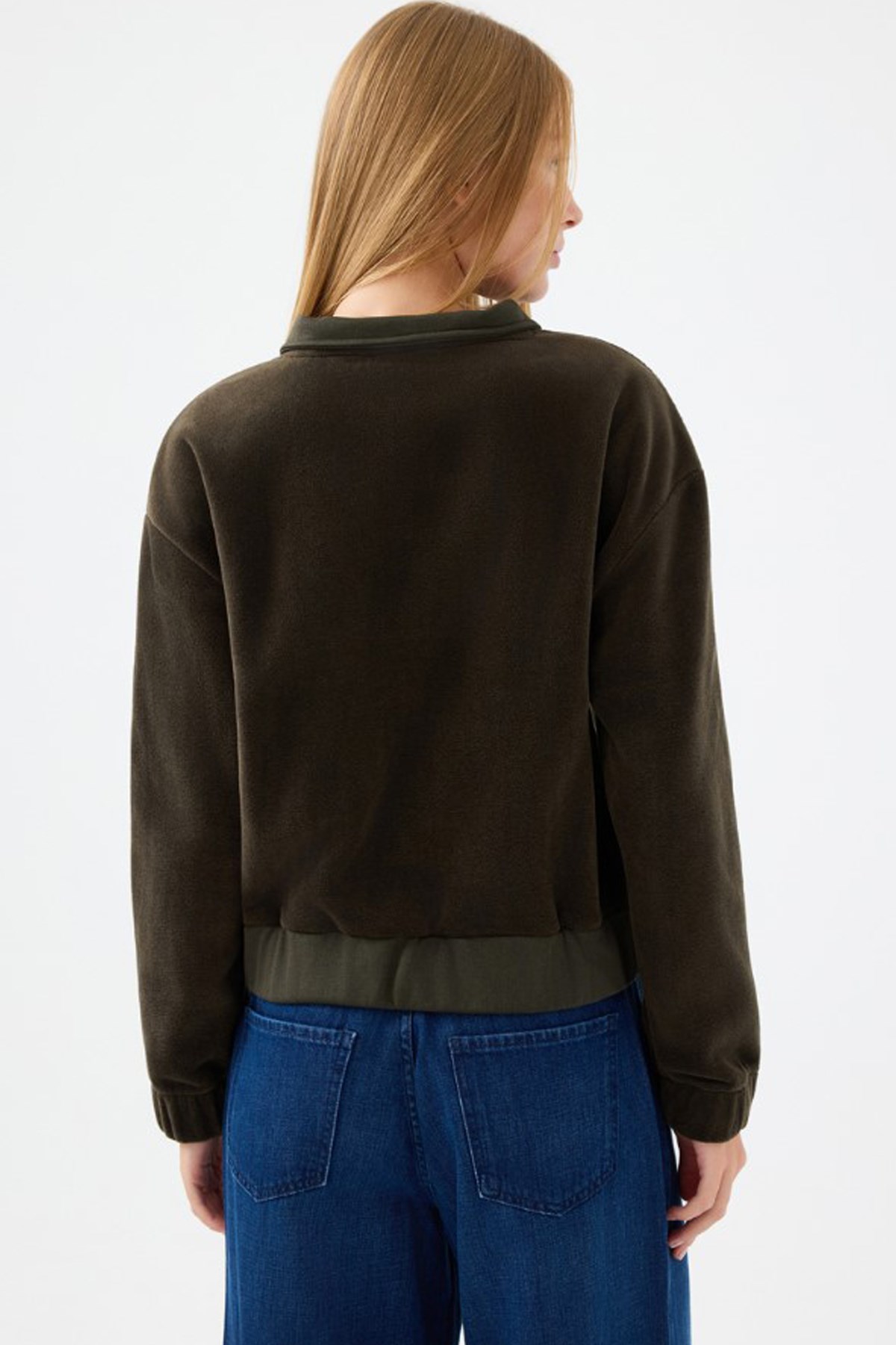 Loft Kadın Sweatshirt LF2040640 Haki