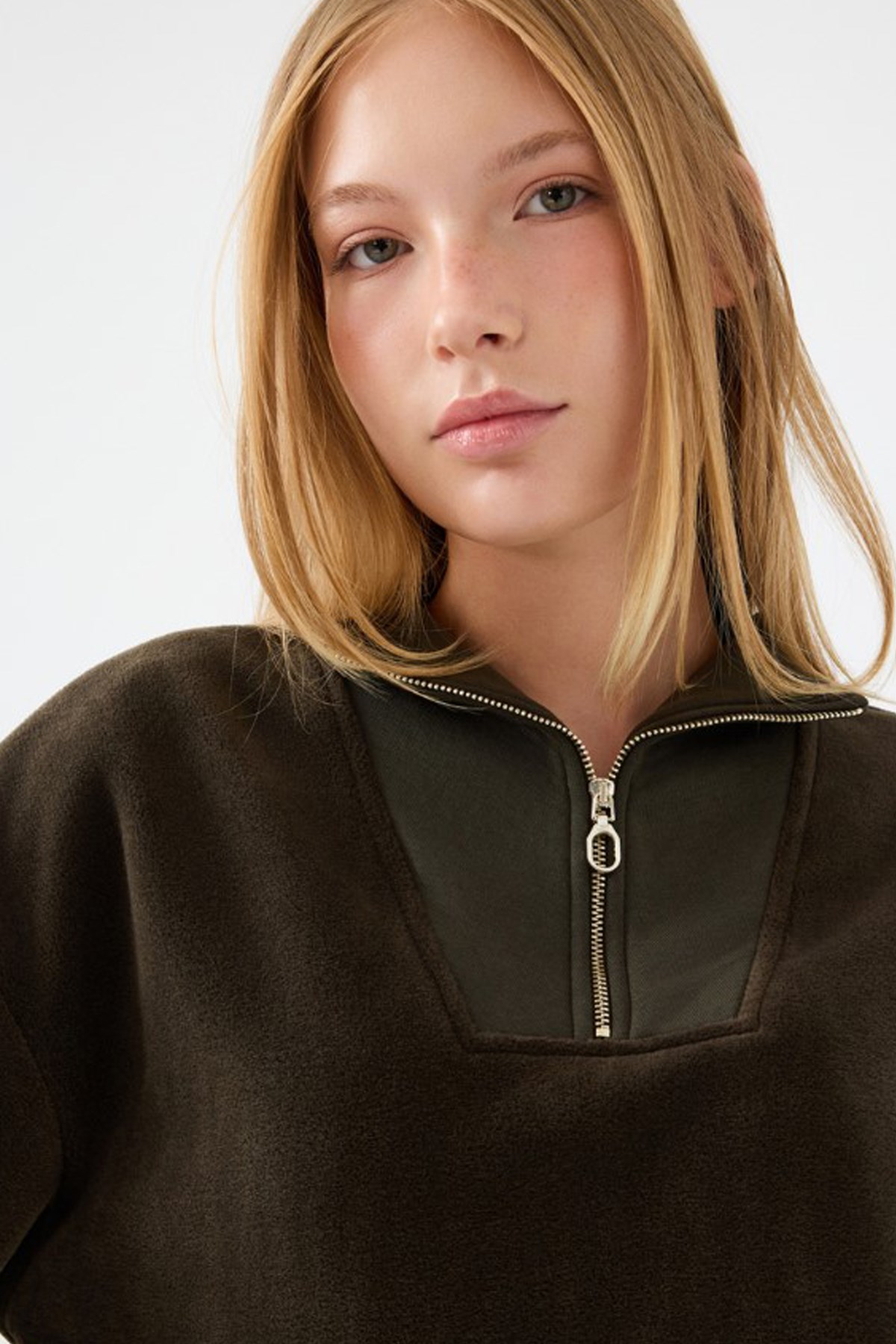 Loft Kadın Sweatshirt LF2040640 Haki