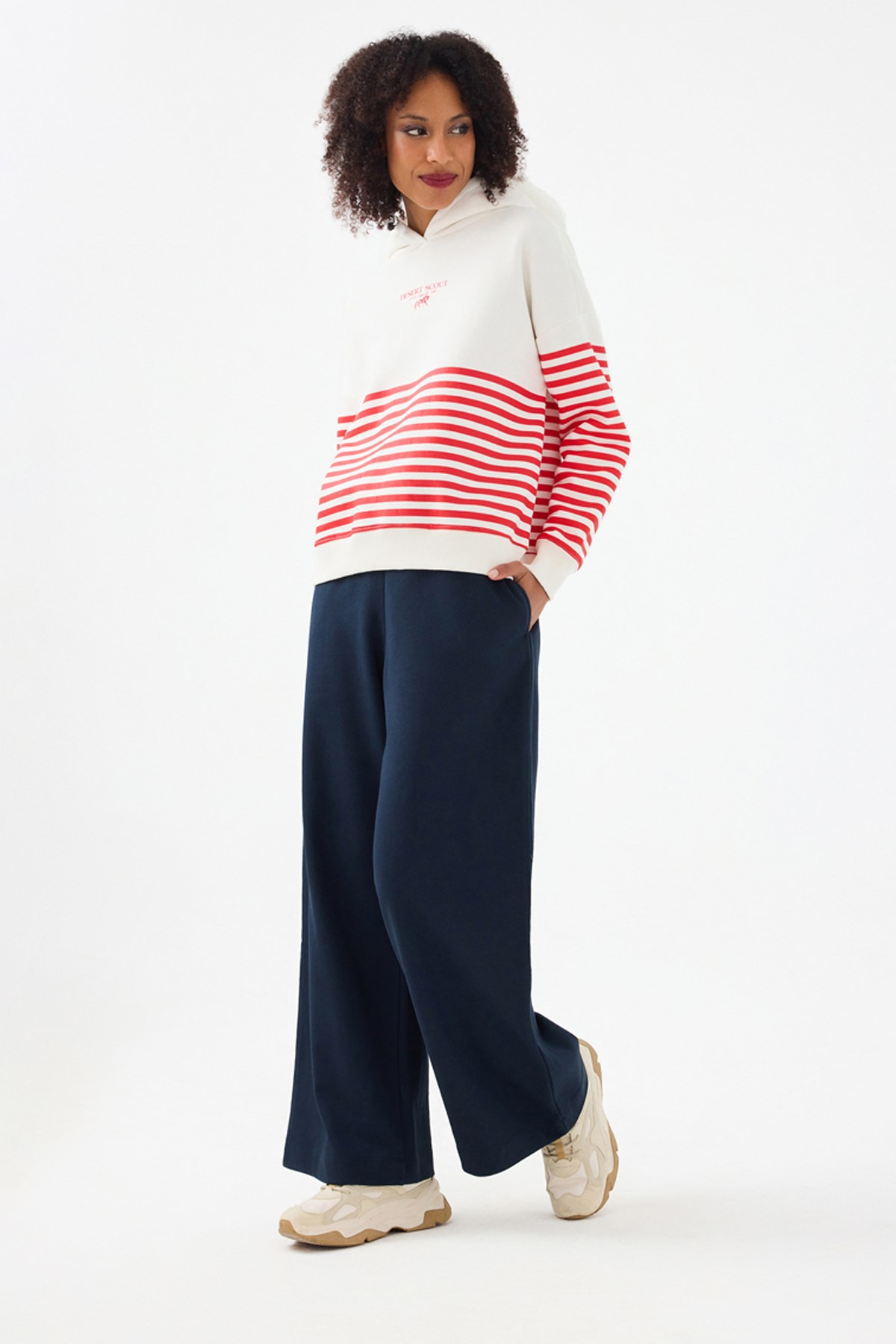 Loft Kadın Sweatshirt Kırmızı