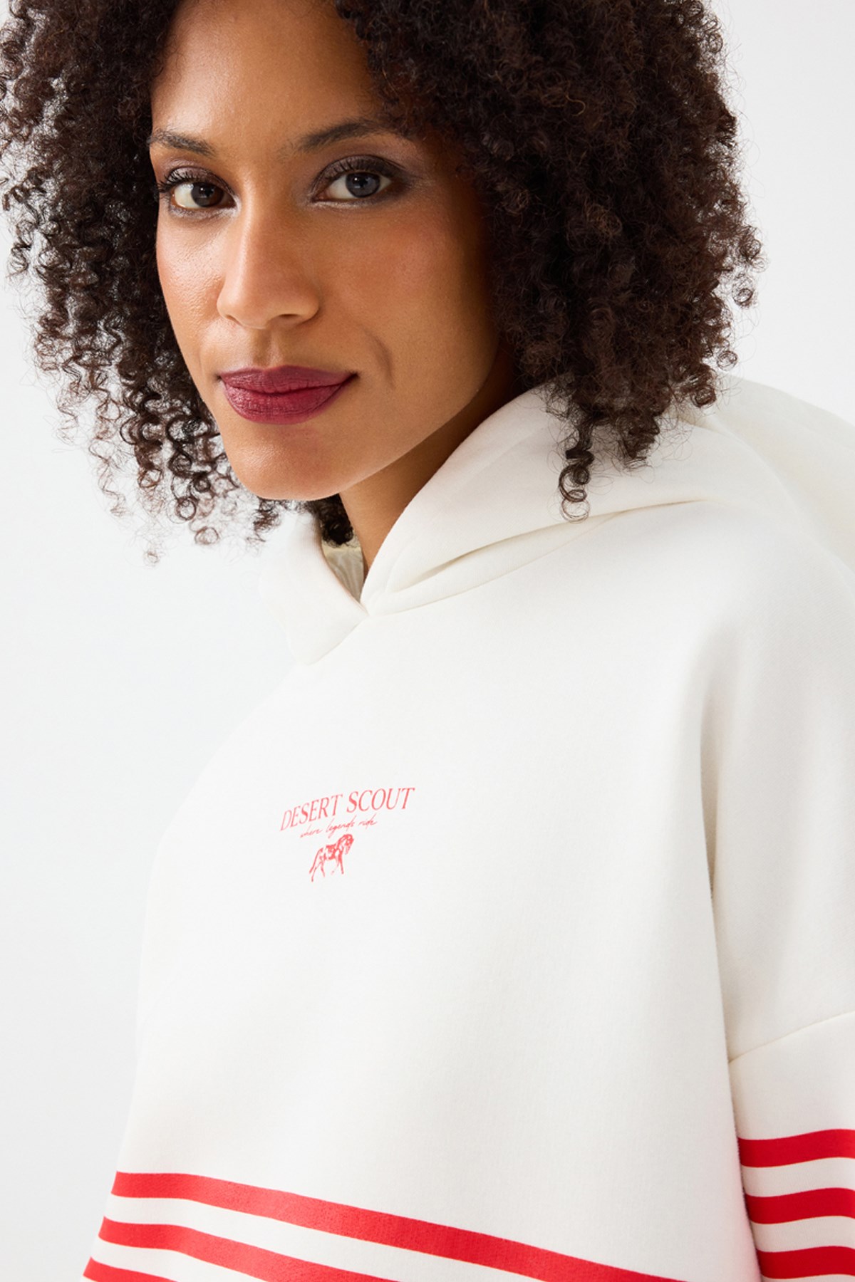 Loft Kadın Sweatshirt Kırmızı