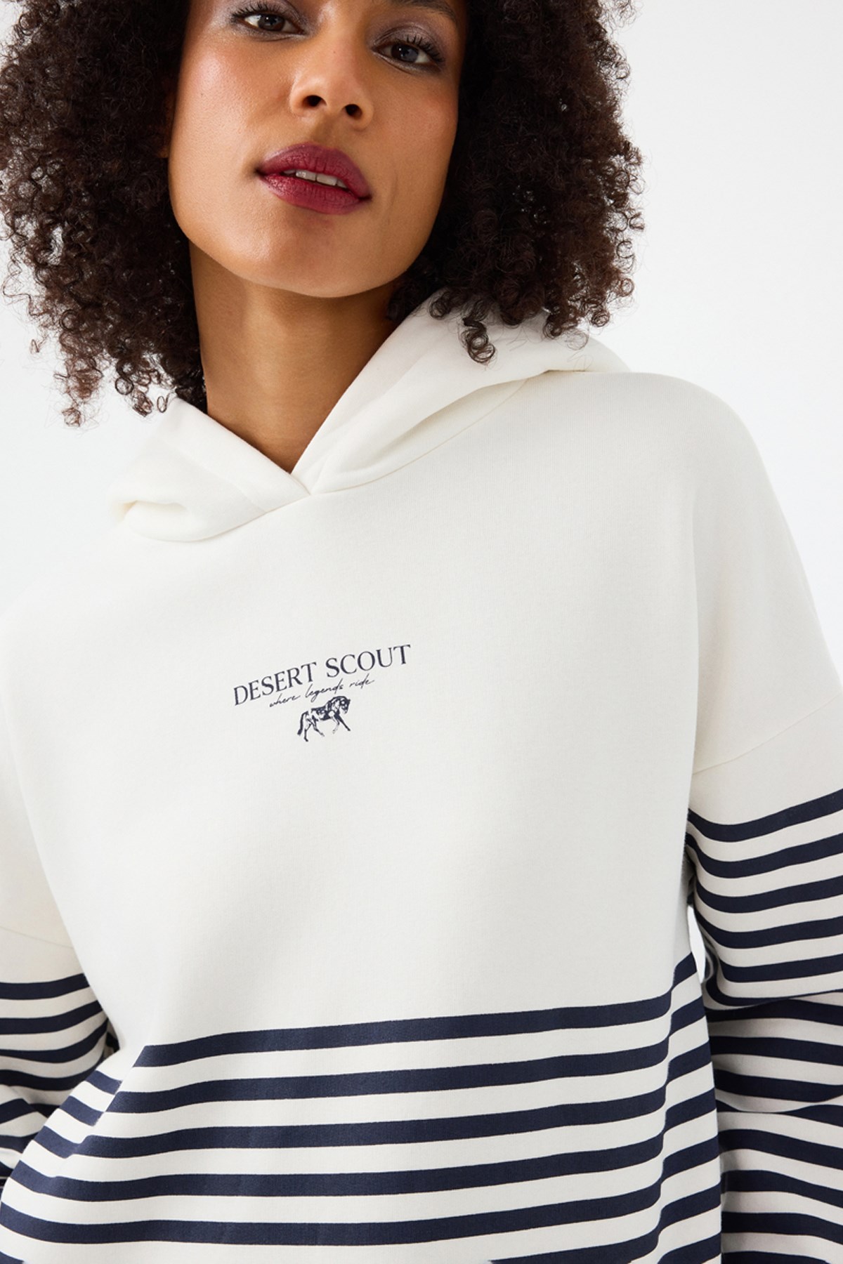Loft Kadın Sweatshirt Lacivert